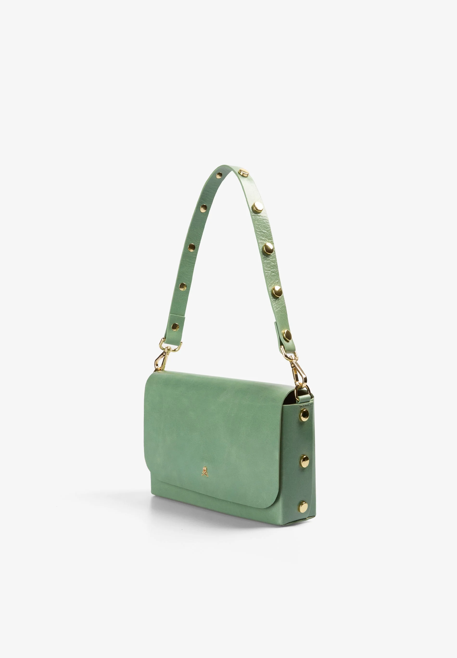 STUDDED LEATHER MINI BAG - Image 3
