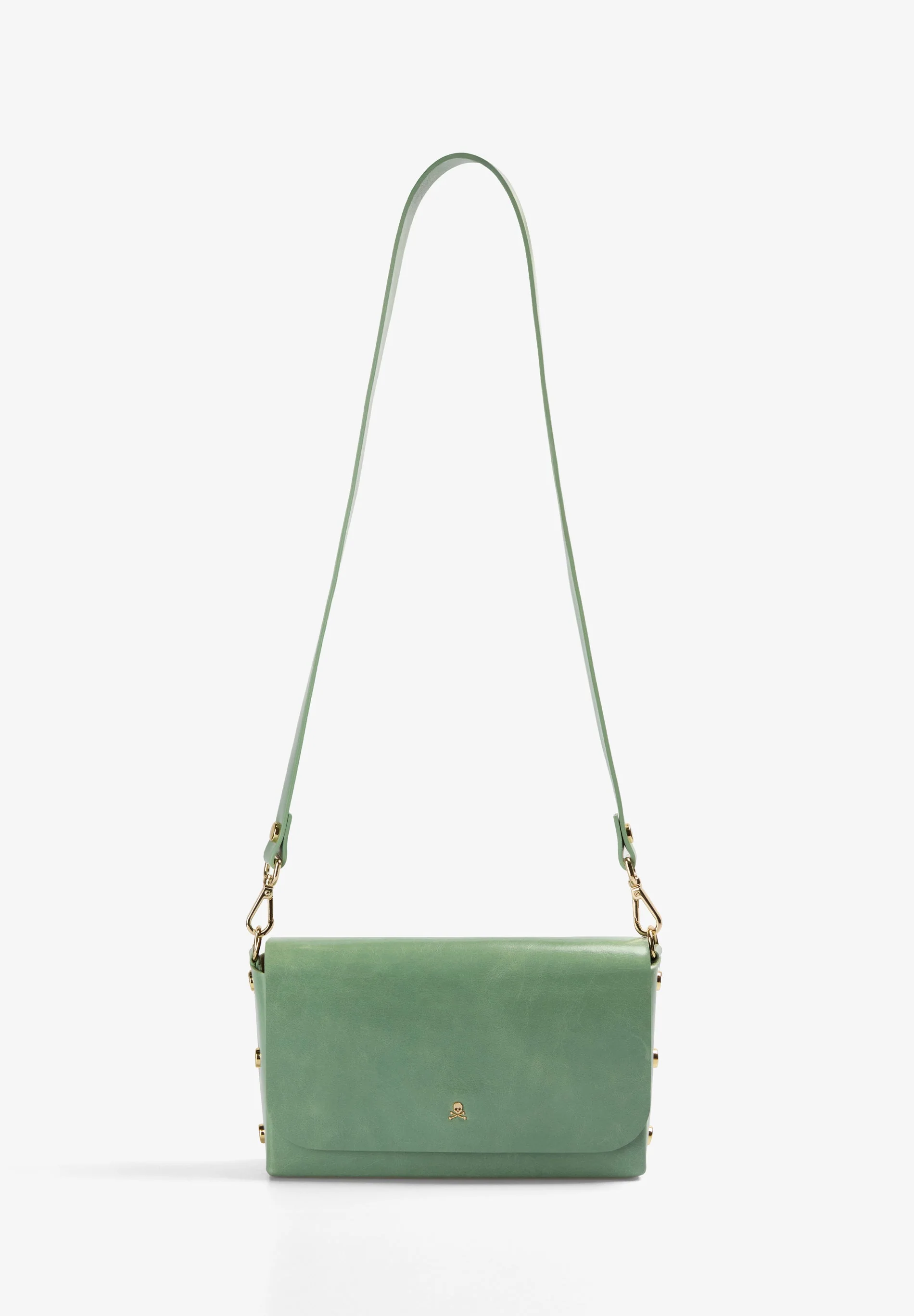 STUDDED LEATHER MINI BAG - Image 4