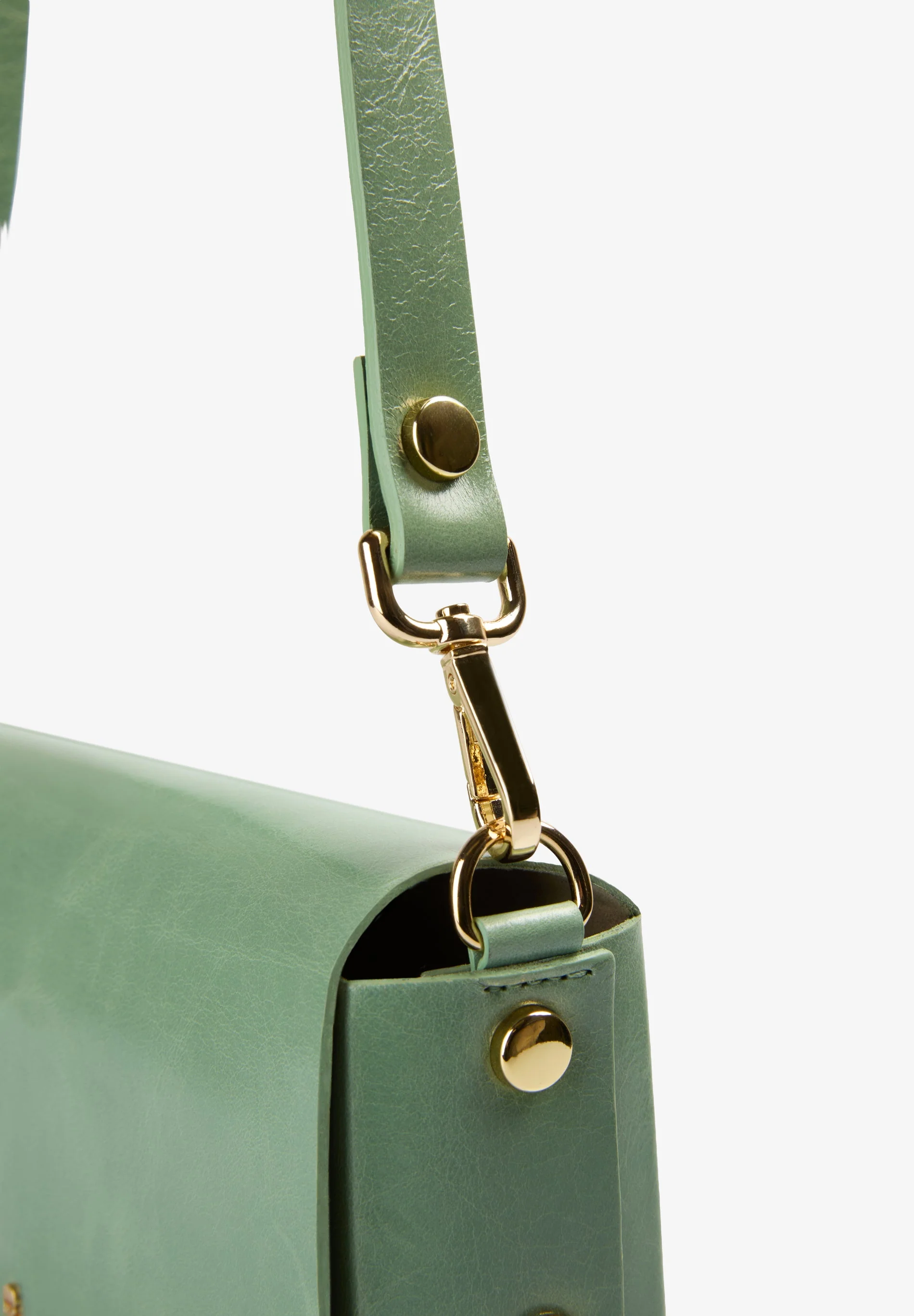 STUDDED LEATHER MINI BAG - Image 8