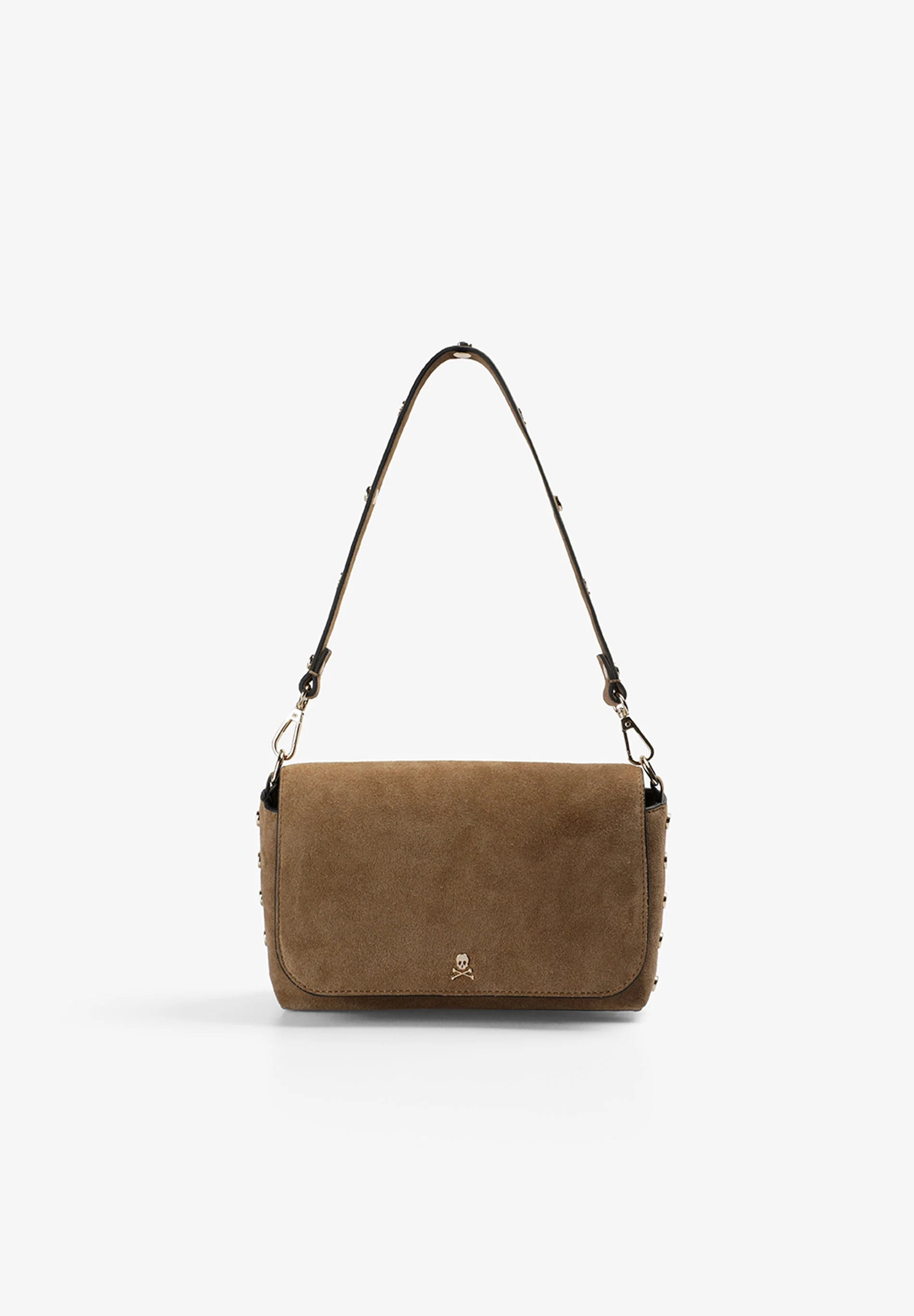 SUEDE CROSSBODY BAG WITH STUDS - Image 2