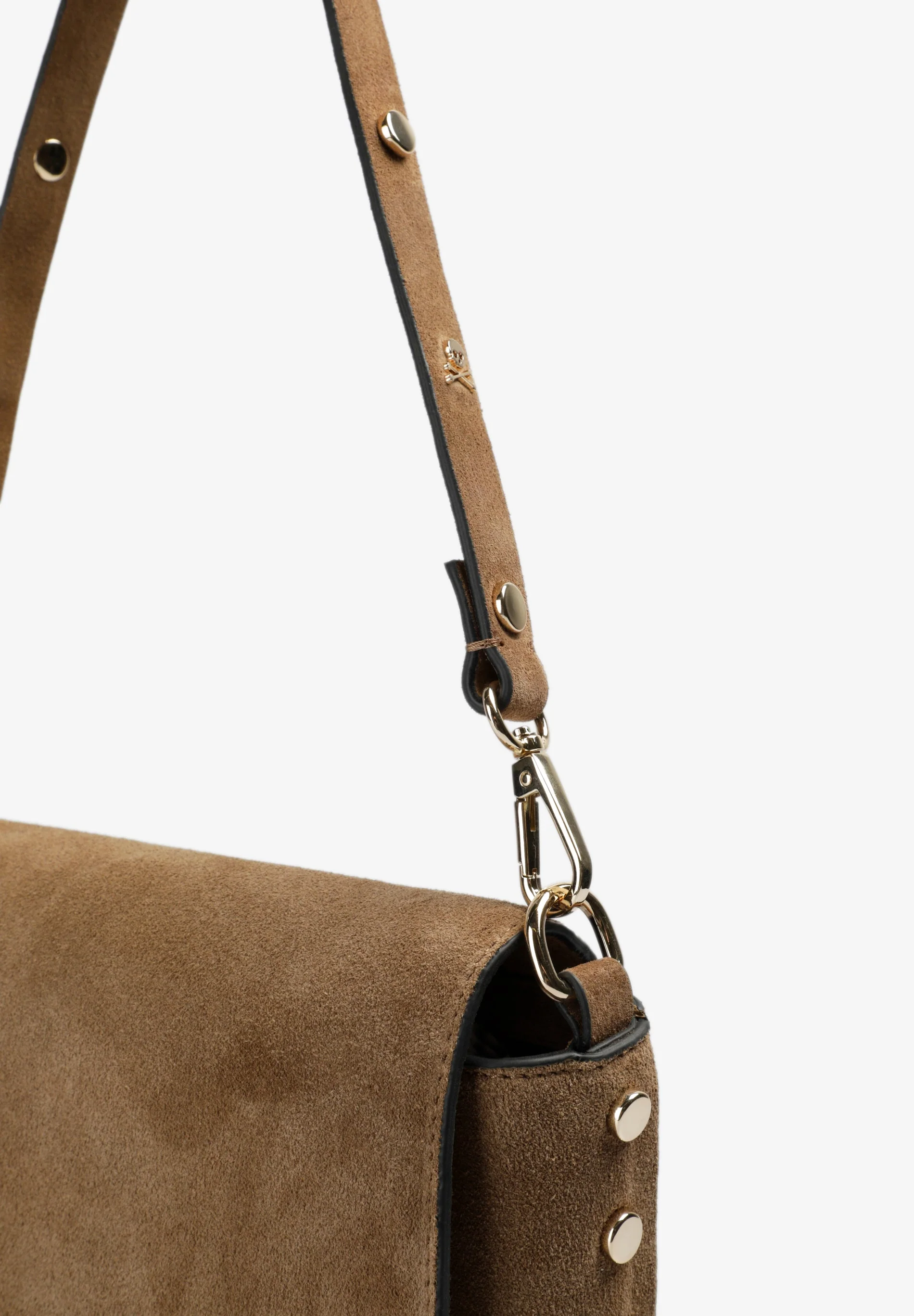 SUEDE CROSSBODY BAG WITH STUDS - Image 8