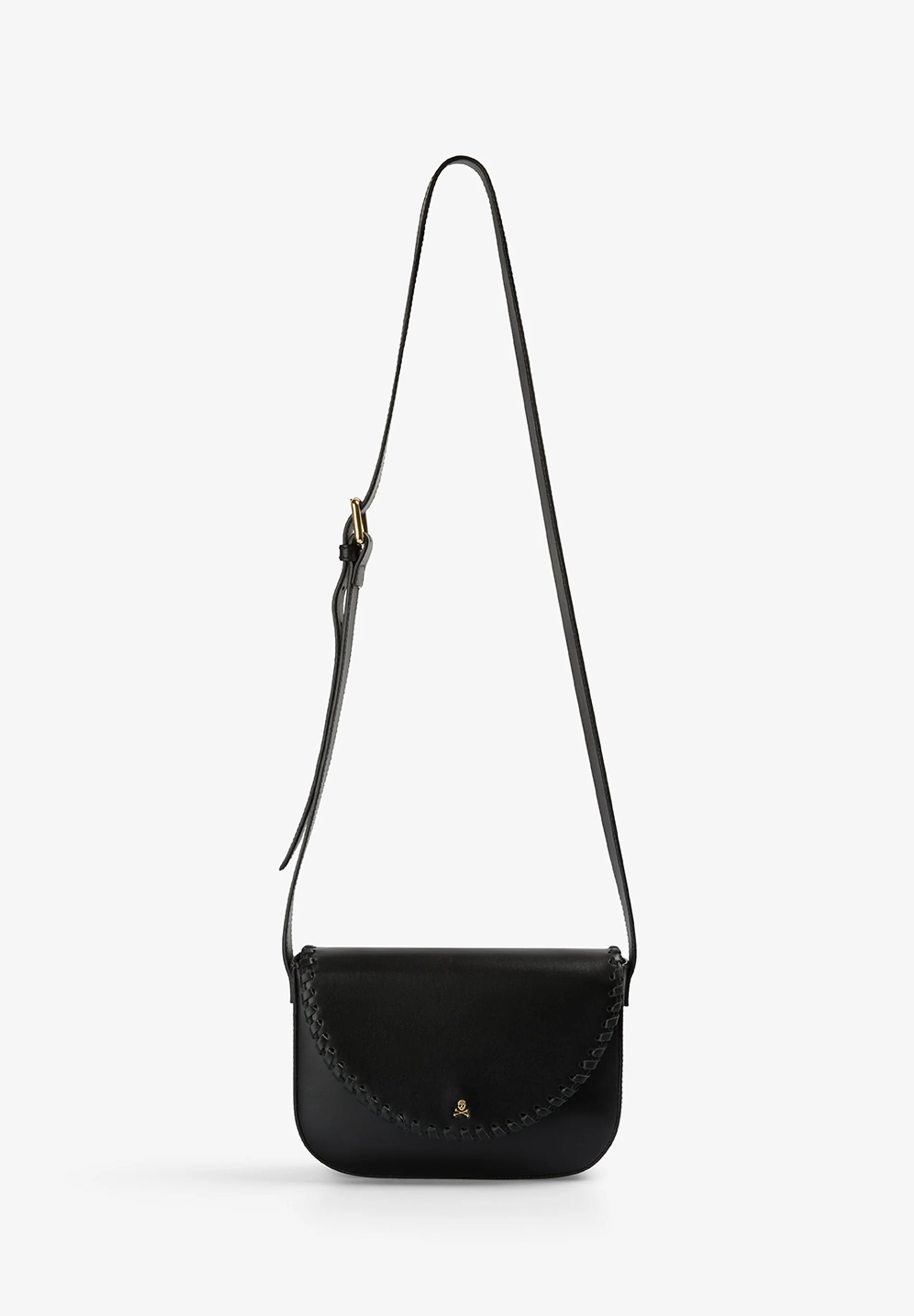 BRAIDED LEATHER CROSSBODY BAG - Image 3