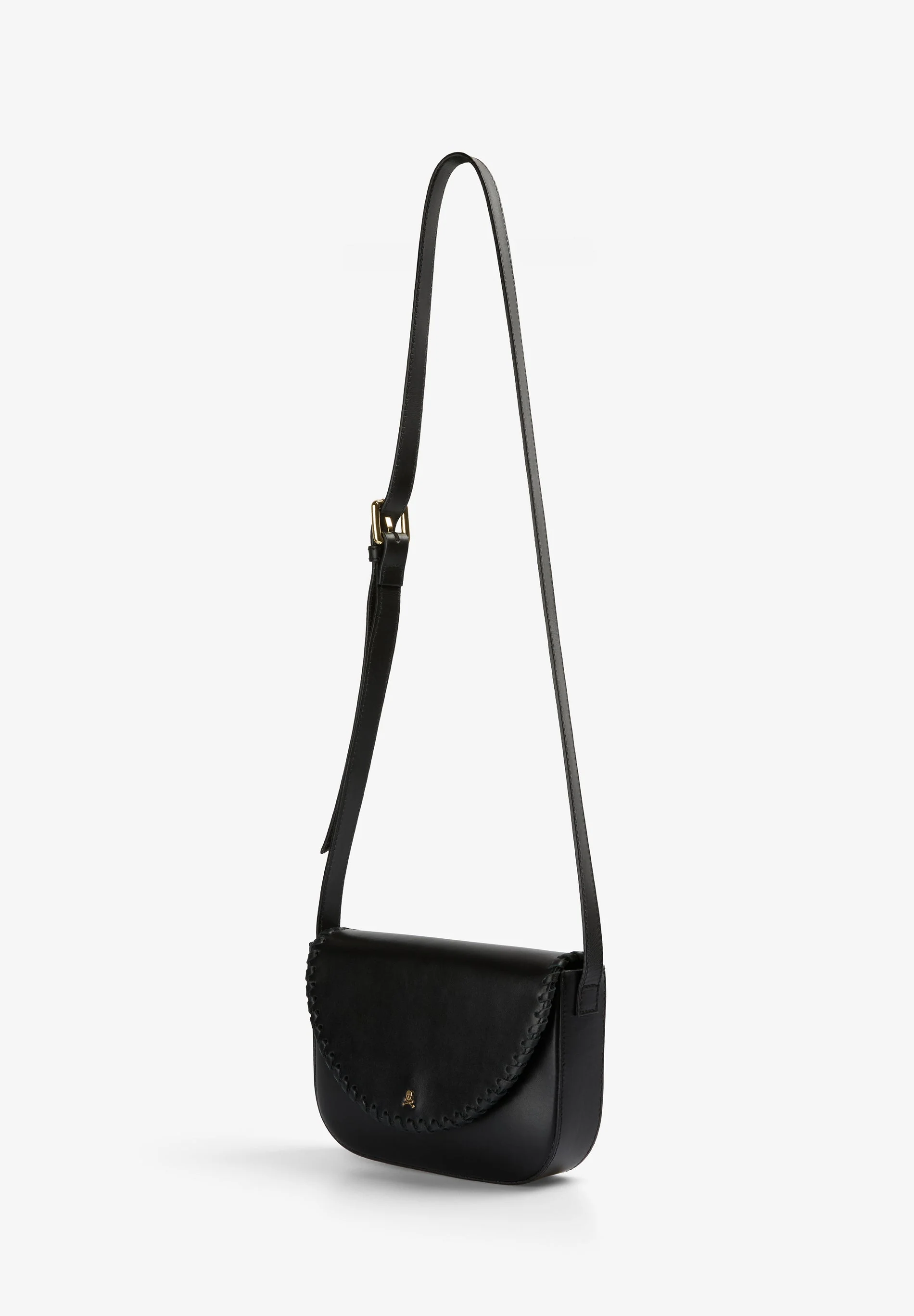 BRAIDED LEATHER CROSSBODY BAG - Image 5