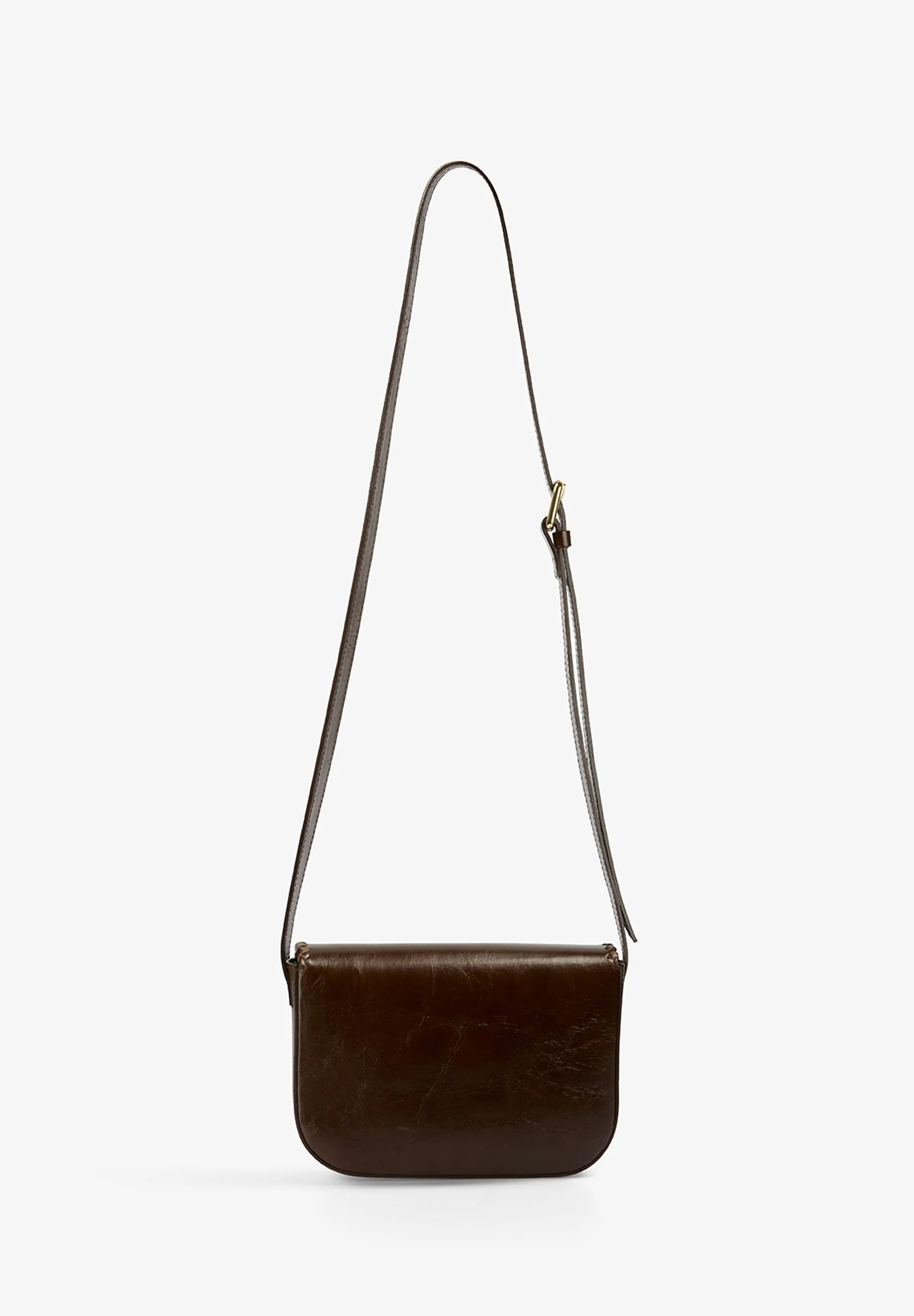 BRAIDED LEATHER CROSSBODY BAG - Image 4