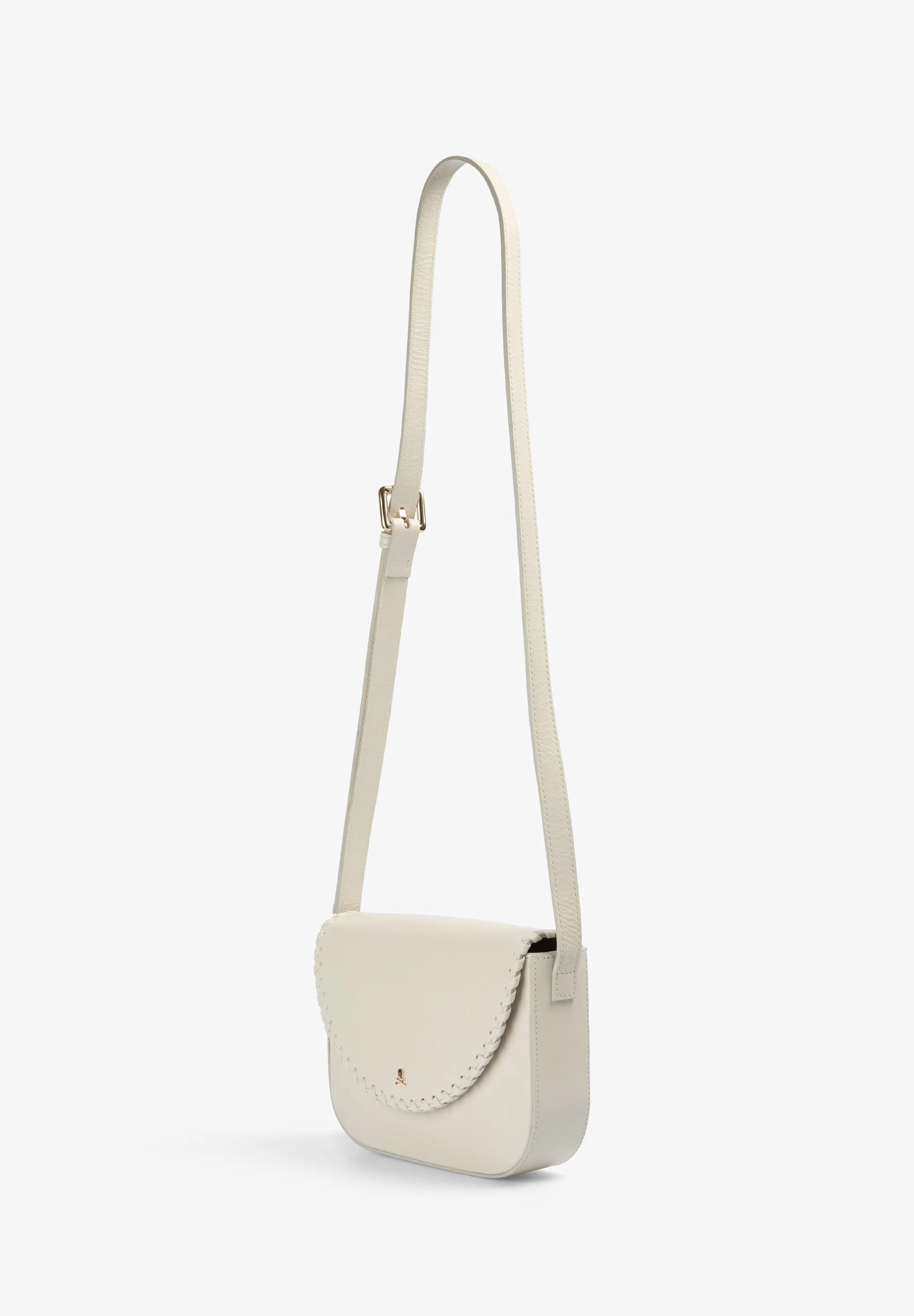 BRAIDED LEATHER CROSSBODY BAG - Image 5