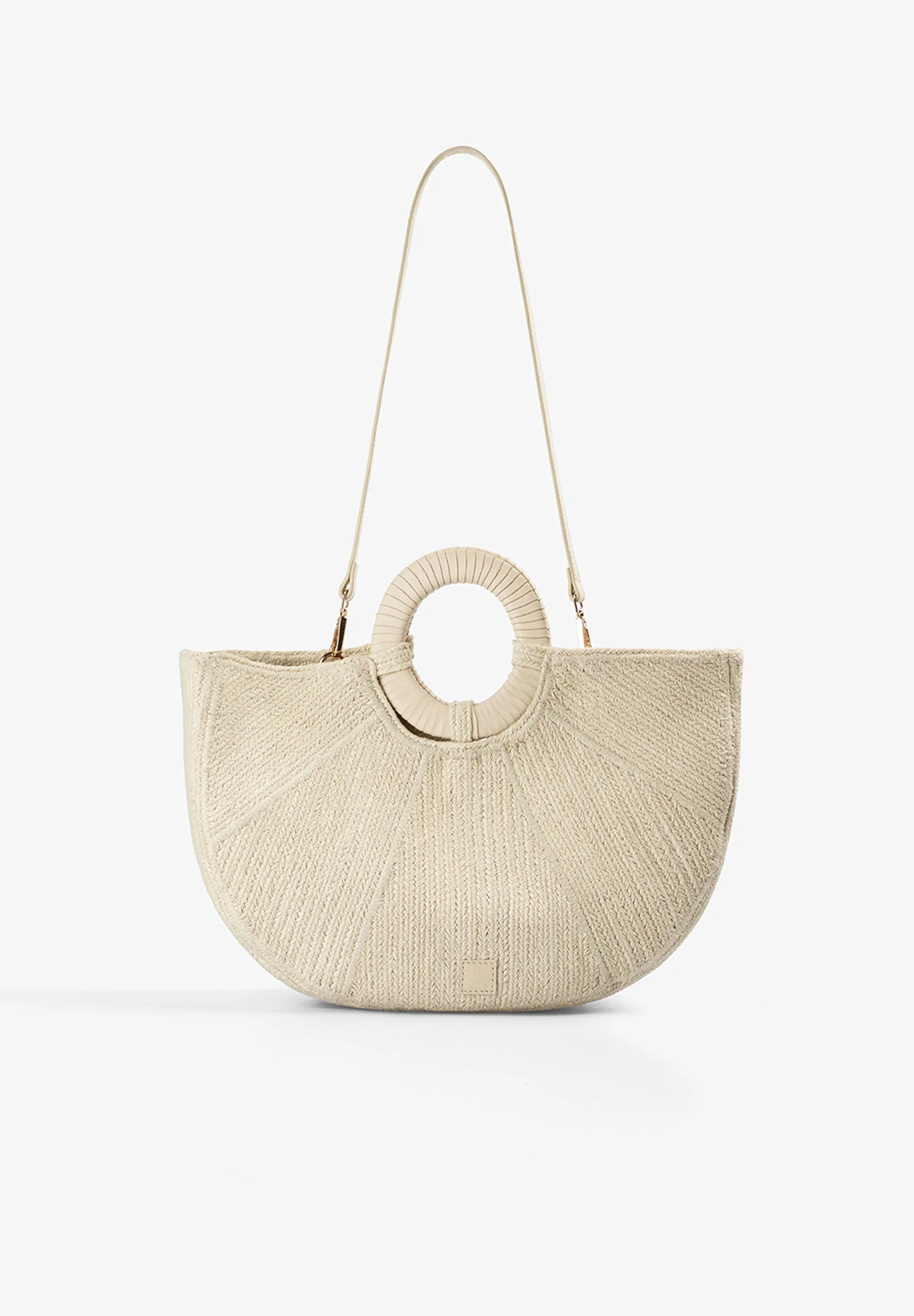 ROUND JUTE BAG - Image 4