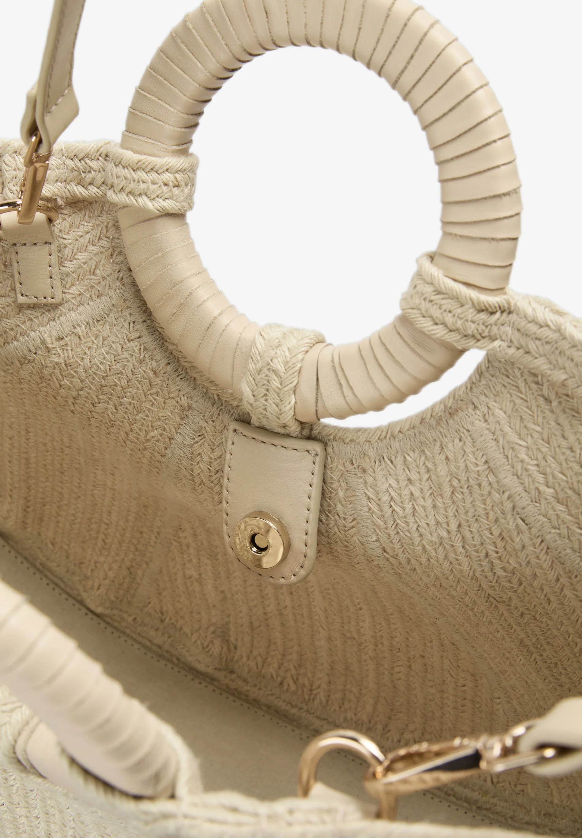 ROUND JUTE BAG - Image 7