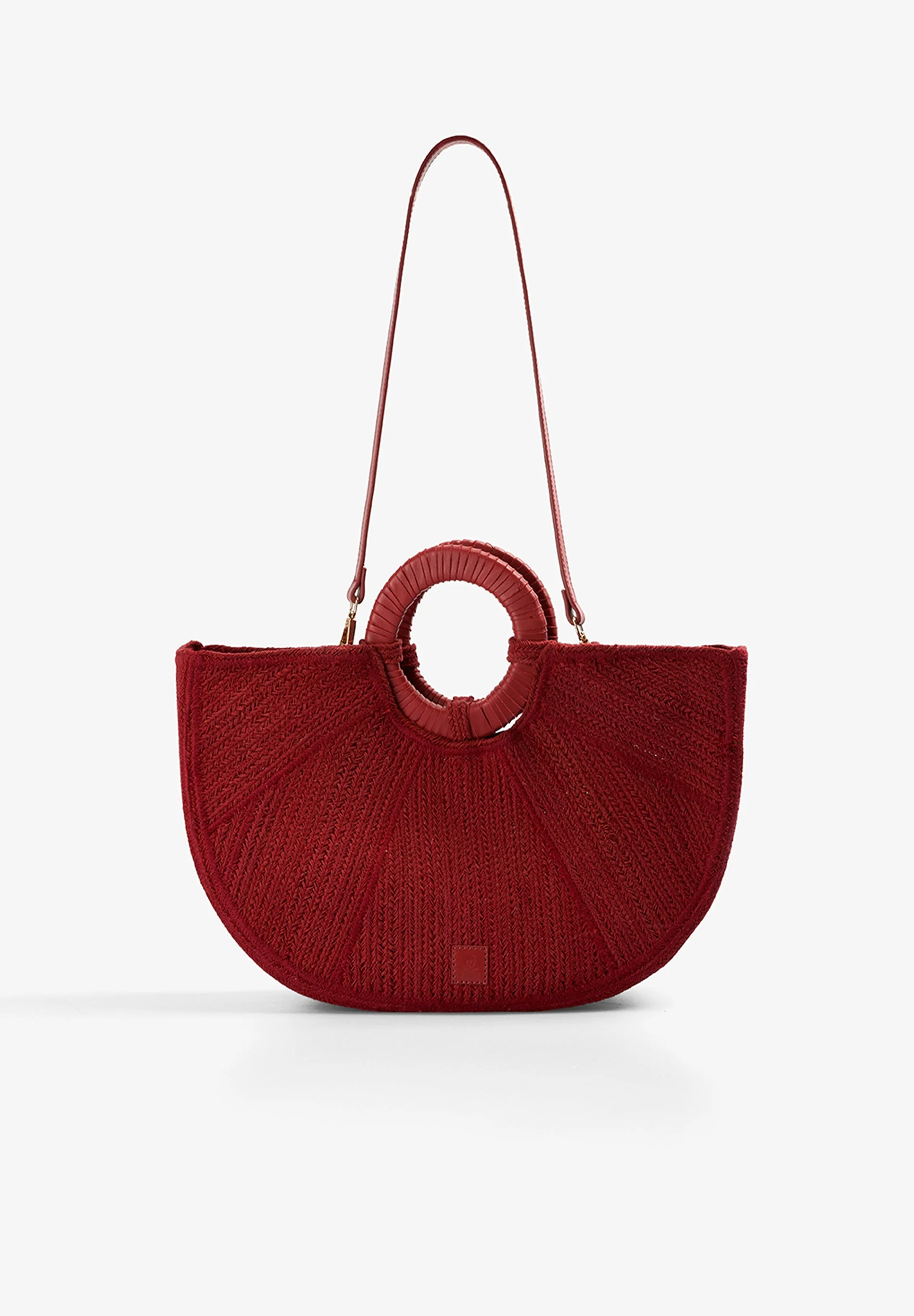 ROUND JUTE BAG - Image 4