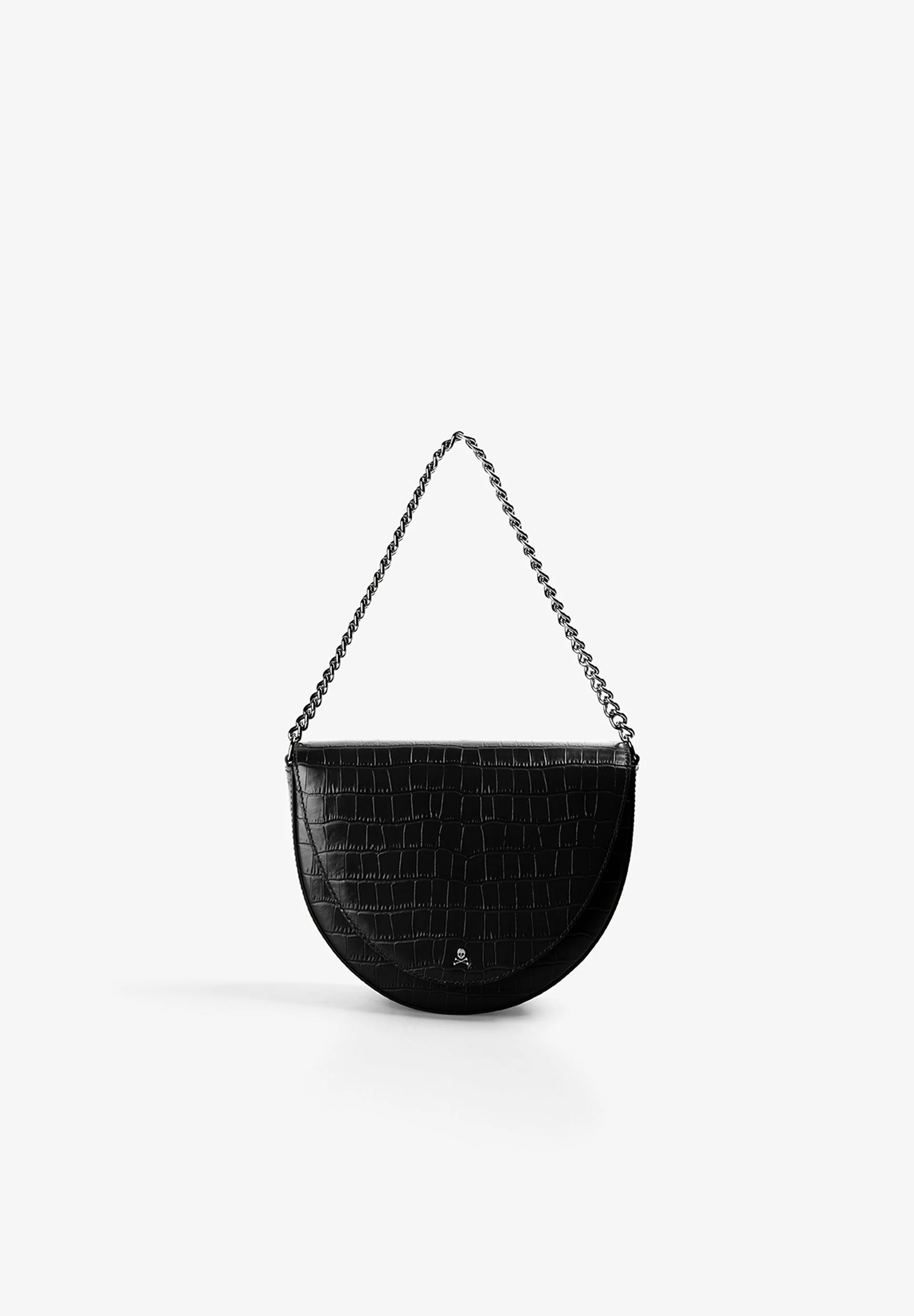 EMBOSSED LEATHER CROSSBODY BAG - Image 5