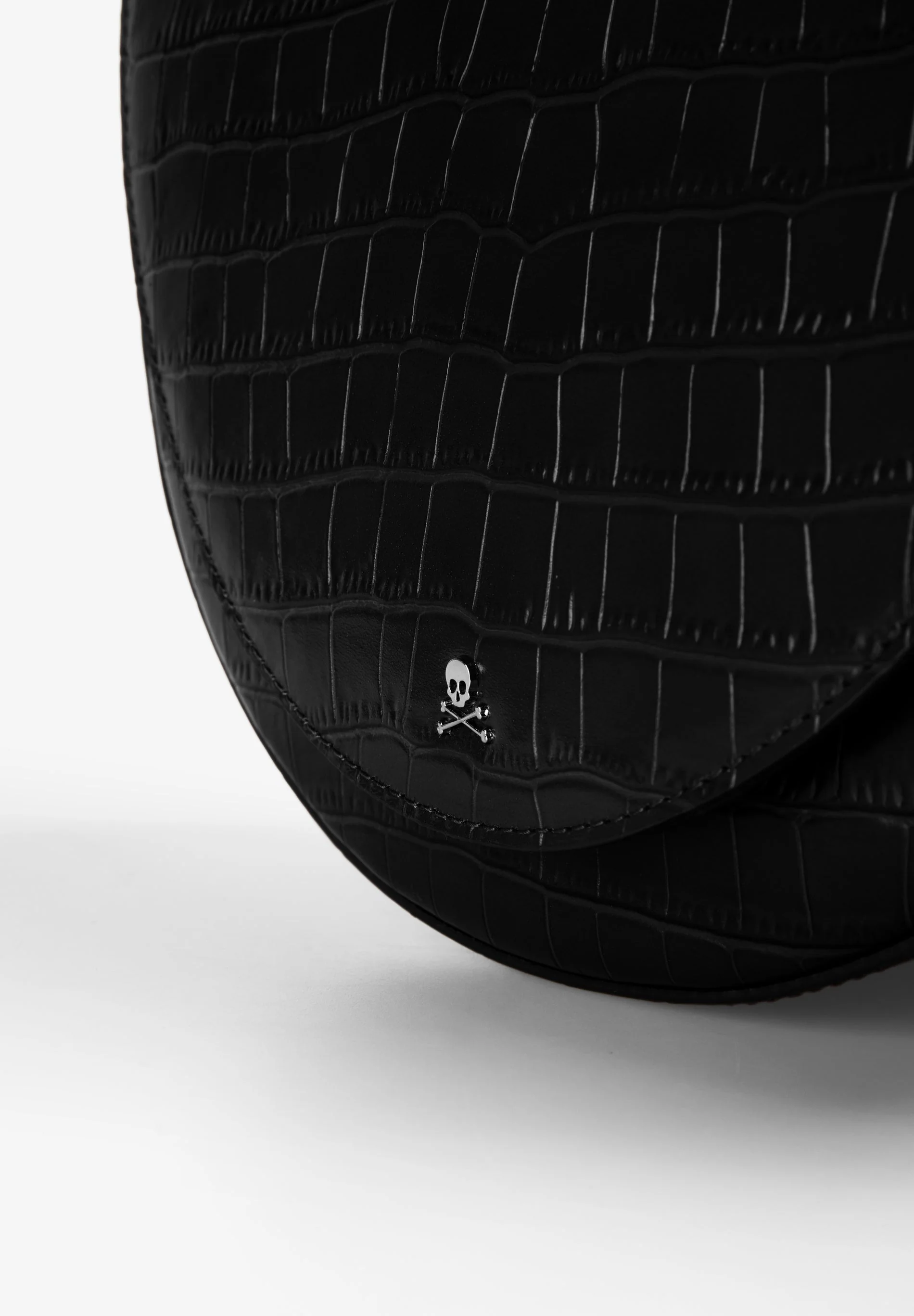 EMBOSSED LEATHER CROSSBODY BAG - Image 6
