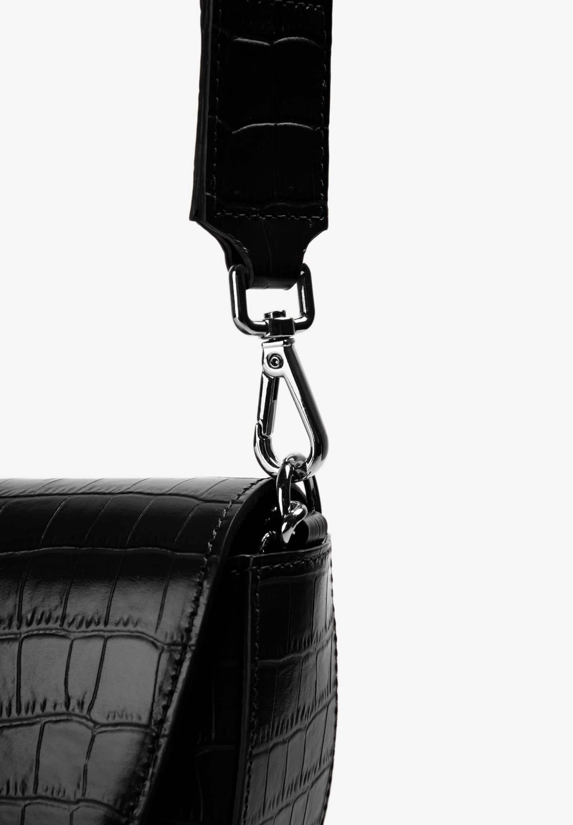 EMBOSSED LEATHER CROSSBODY BAG - Image 7
