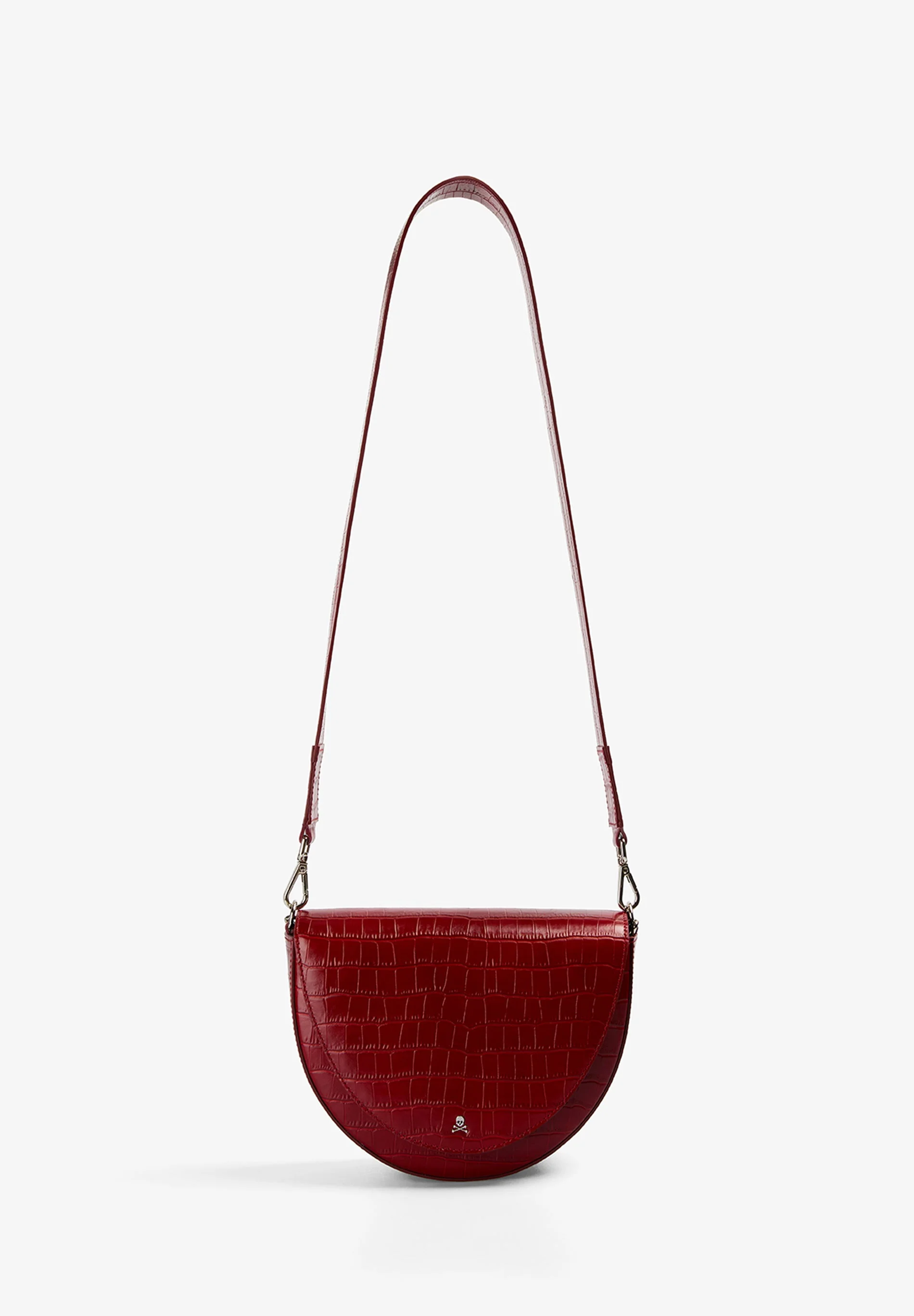 EMBOSSED LEATHER CROSSBODY BAG - Image 2