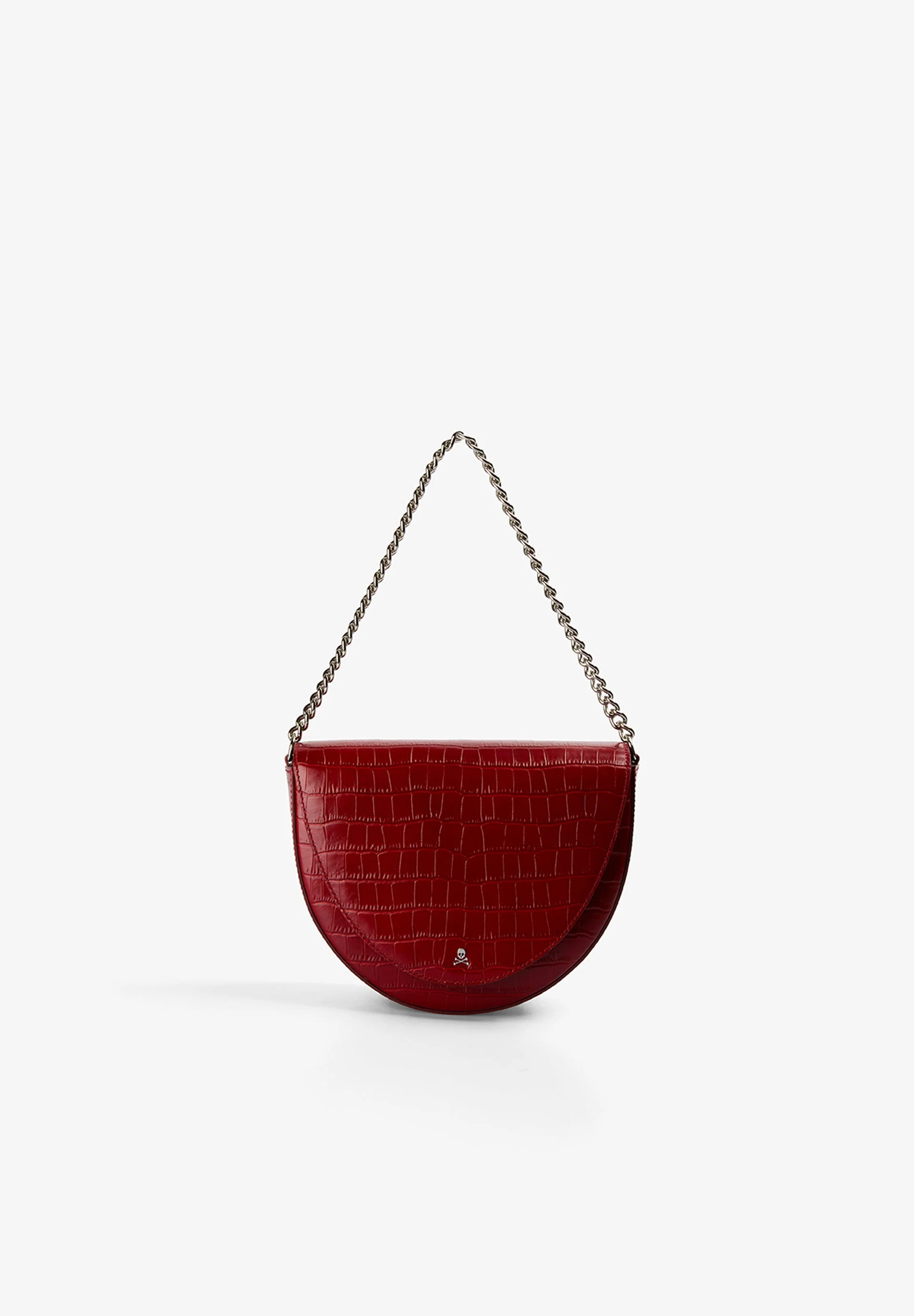 EMBOSSED LEATHER CROSSBODY BAG - Image 5