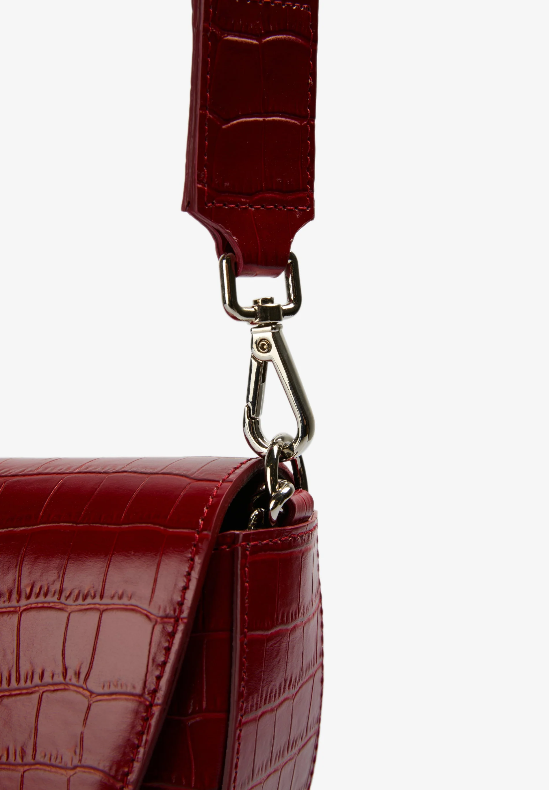 EMBOSSED LEATHER CROSSBODY BAG - Image 7