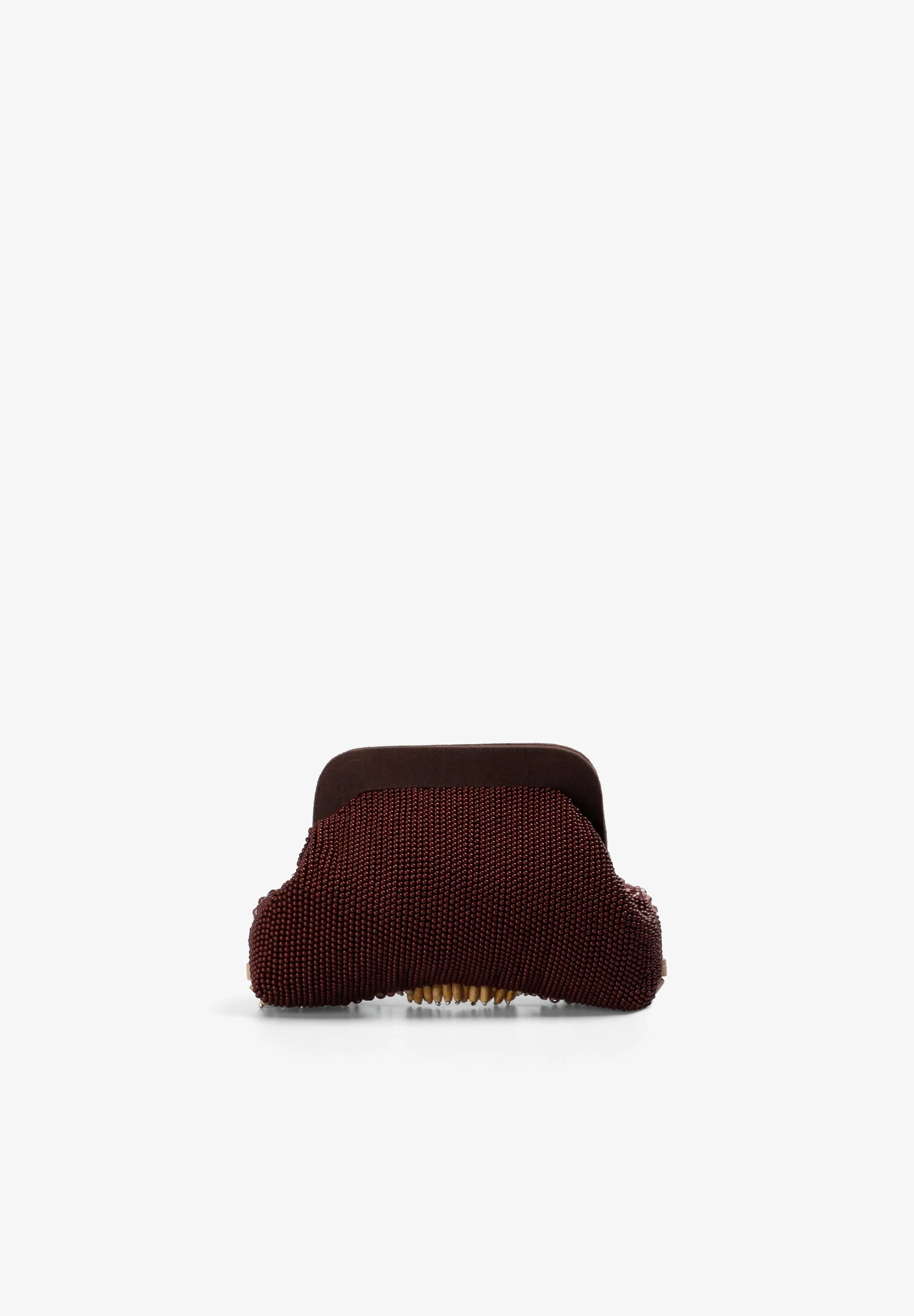 WOODEN BEADED CLUTCH - Image 2