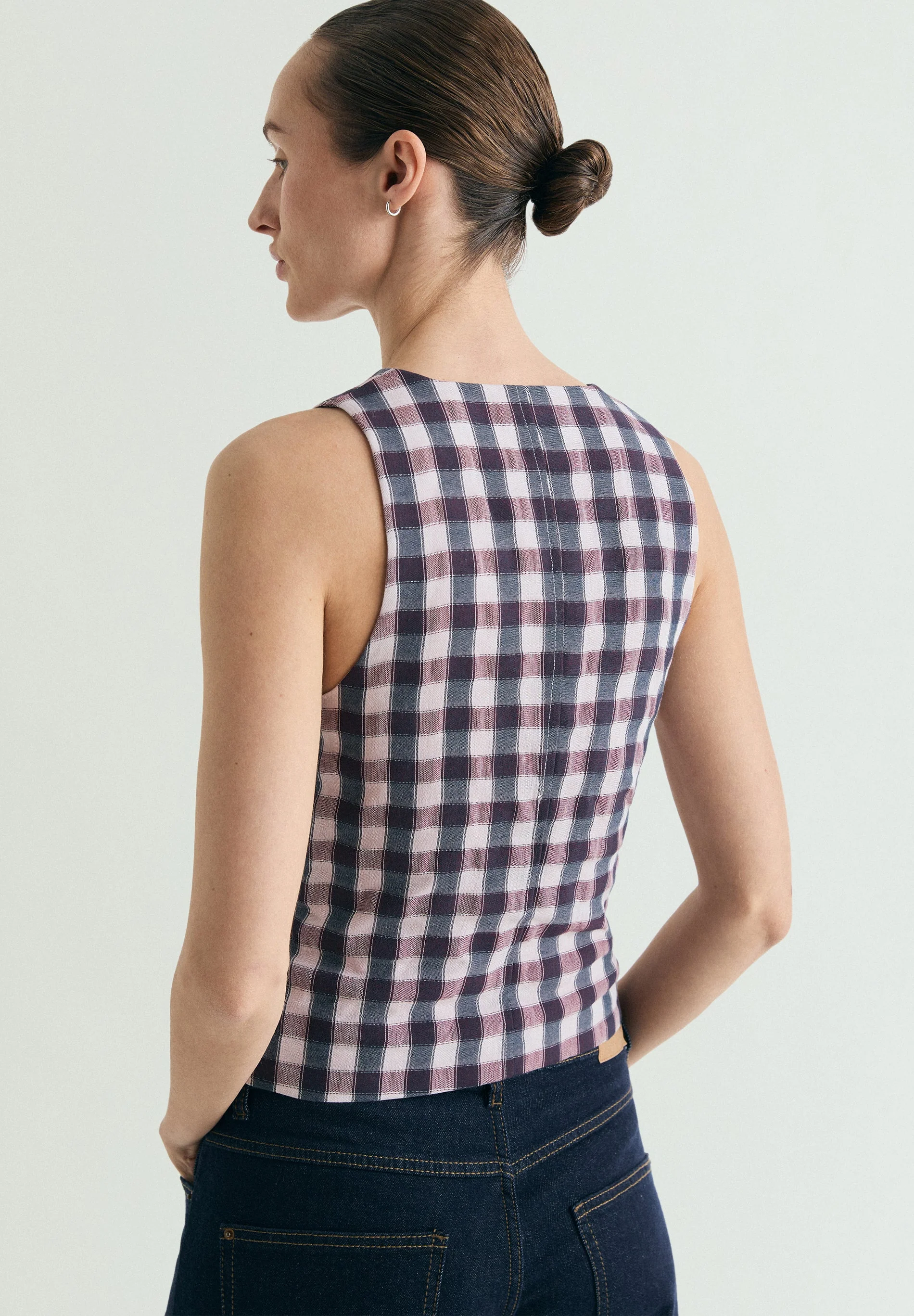 GINGHAM WAISTCOAT - Image 3