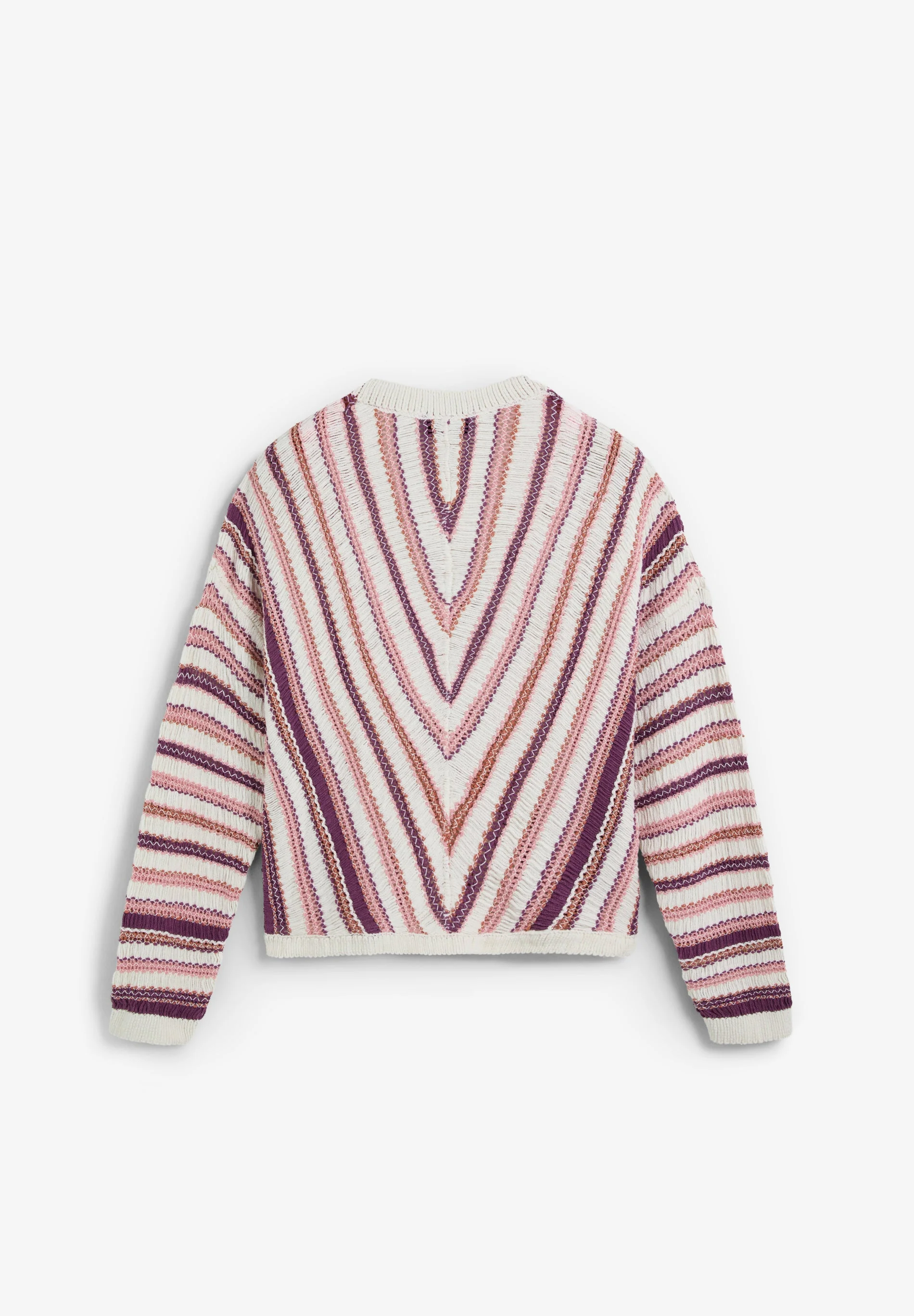 MULTICOLOUR STRIPED SWEATER - Image 8
