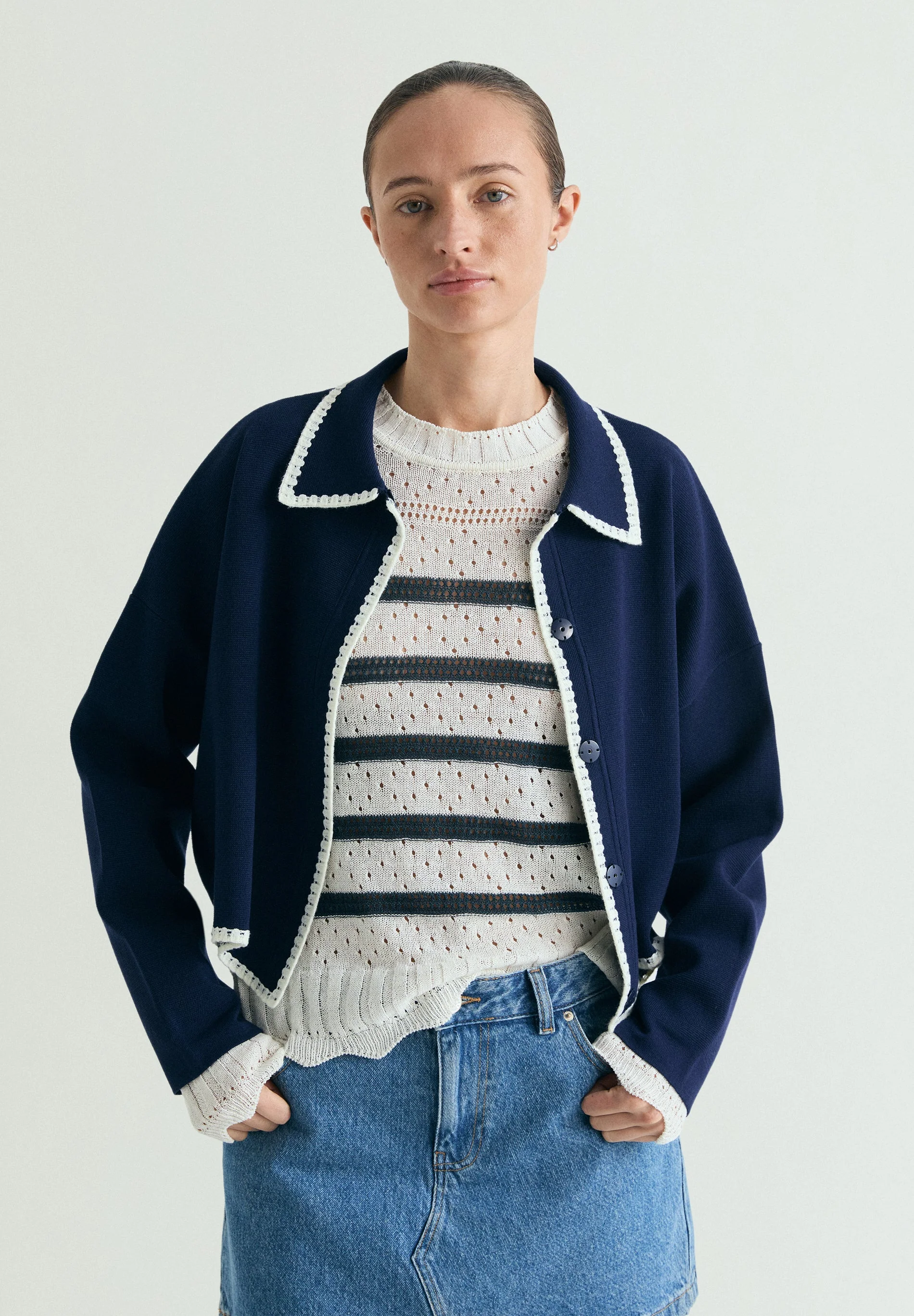 STRIPED KNIT SWEATER - Image 5