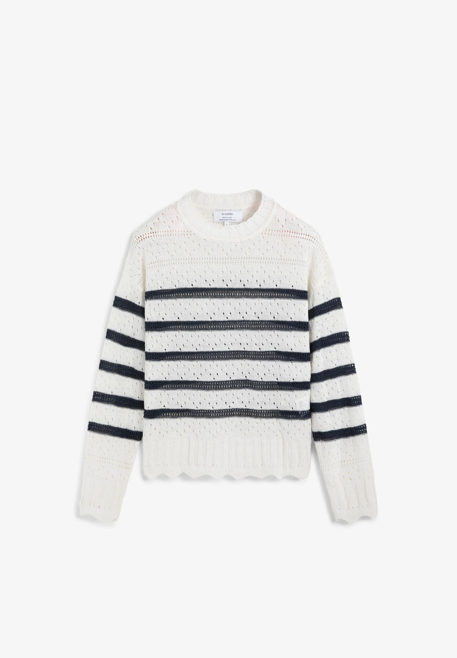 STRIPED KNIT SWEATER - Image 6