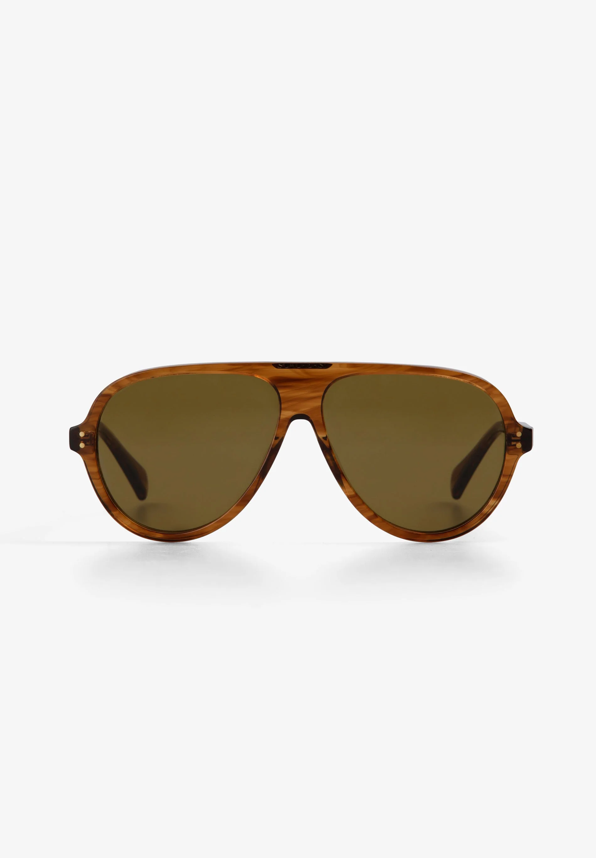 TORTOISESHELL AVIATOR SUNGLASSES - Image 3