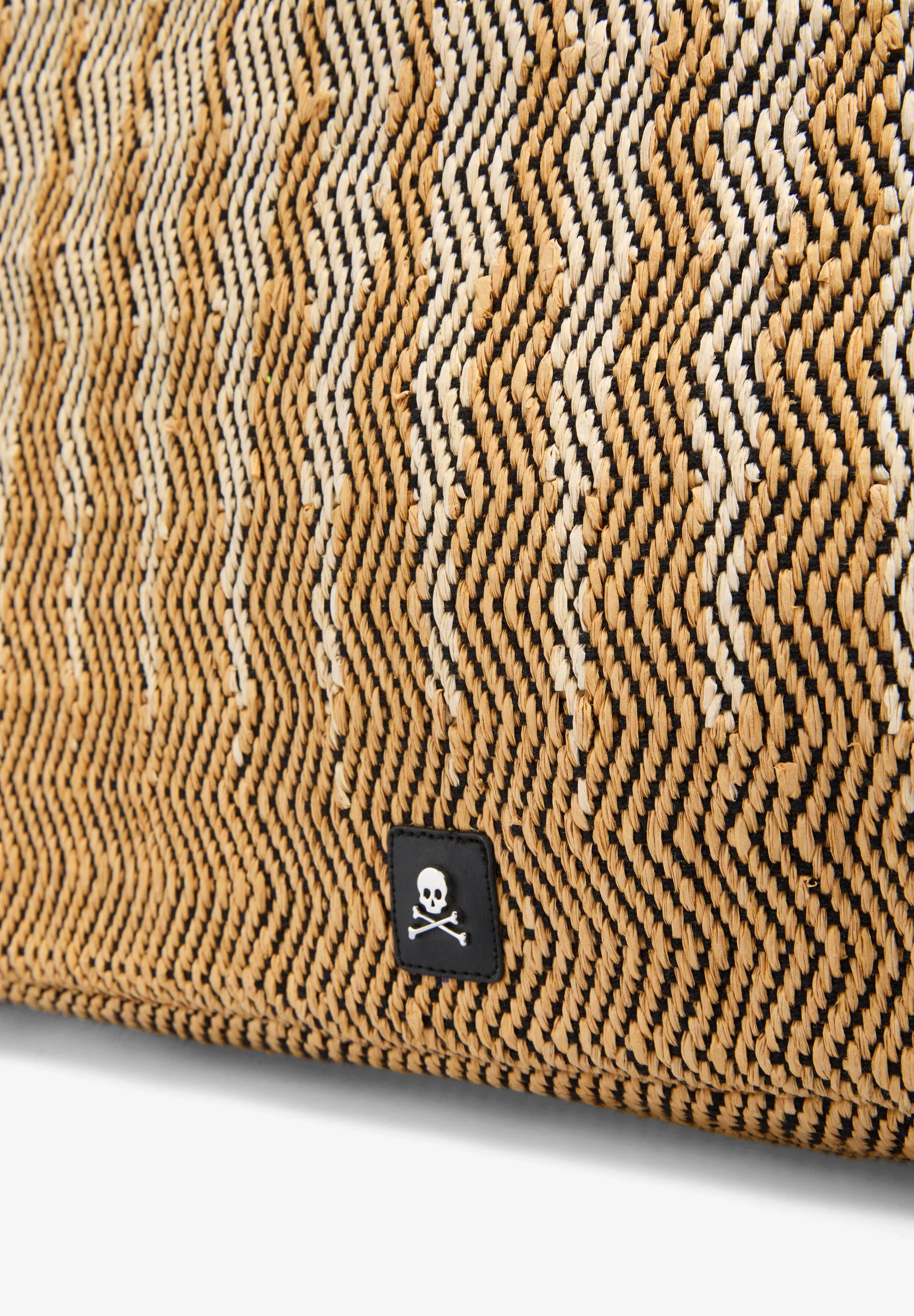 NATURAL FIBRE TOTE BAG WITH FRINGES - Image 4