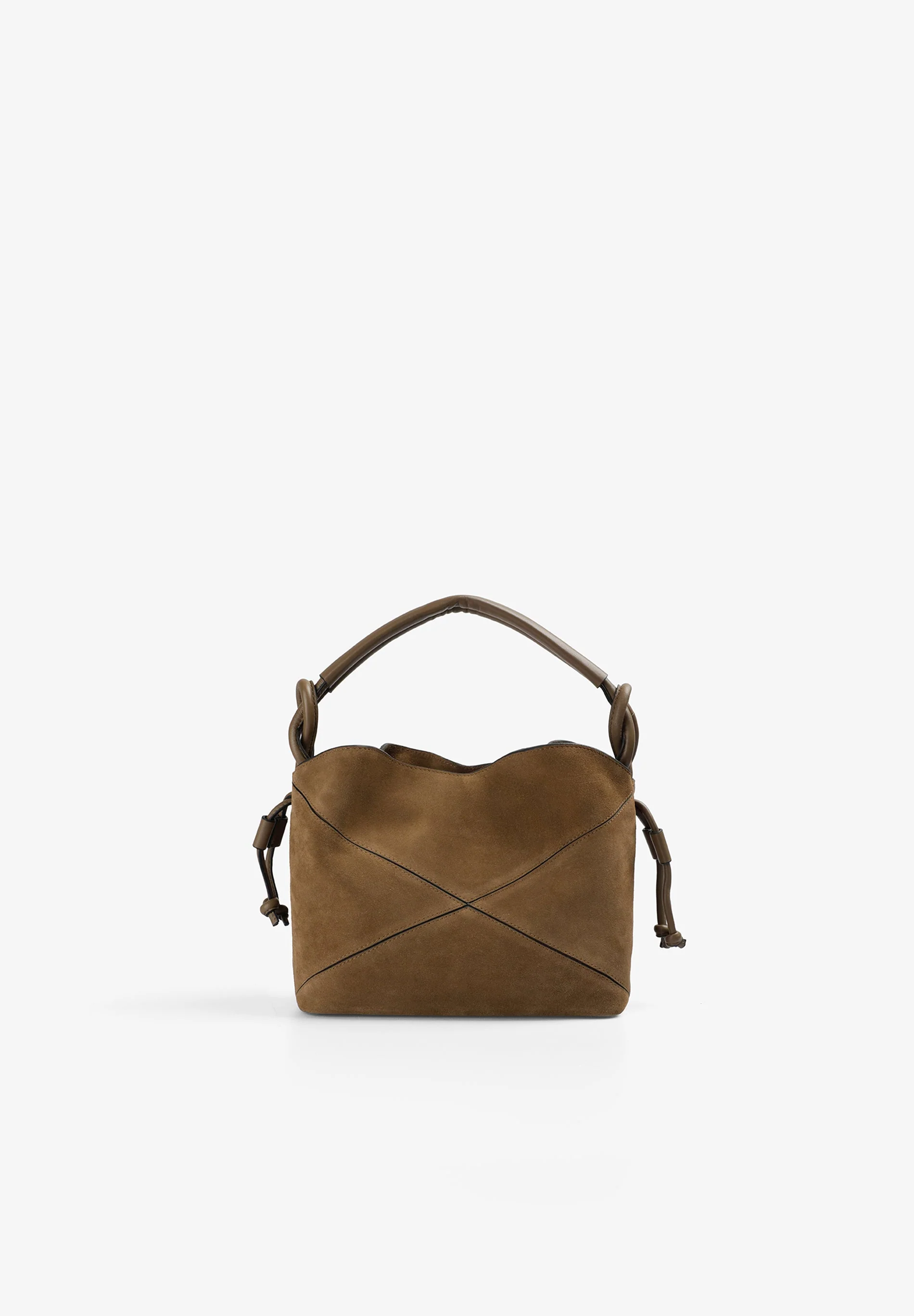 LEATHER BUCKET BAG - Image 3