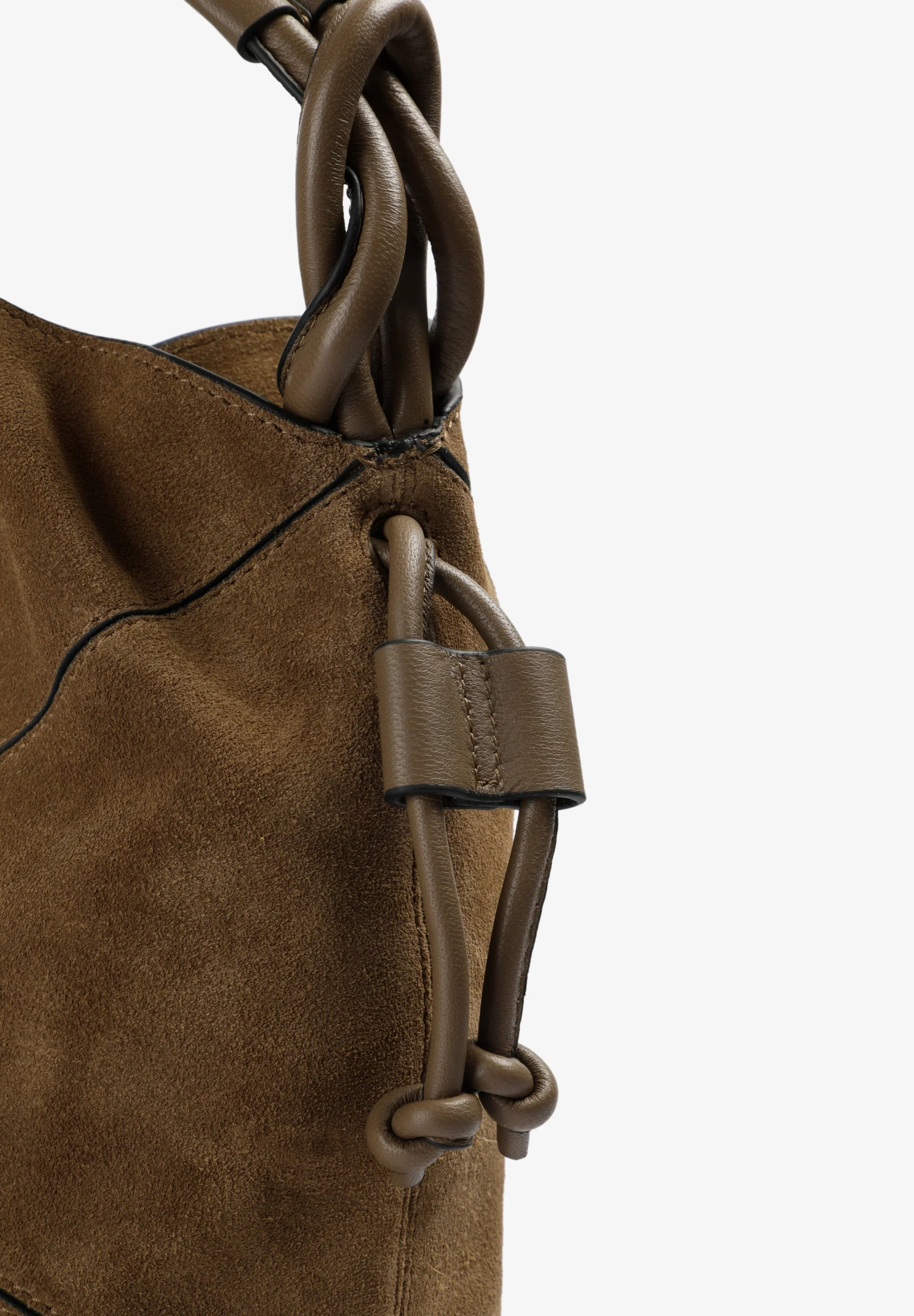 LEATHER BUCKET BAG - Image 7