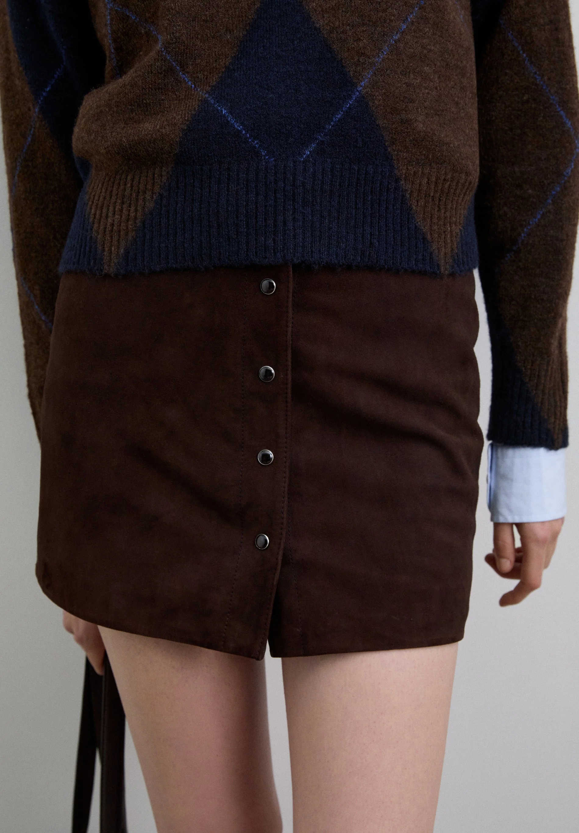 SUEDE MINI SKIRT - Image 3