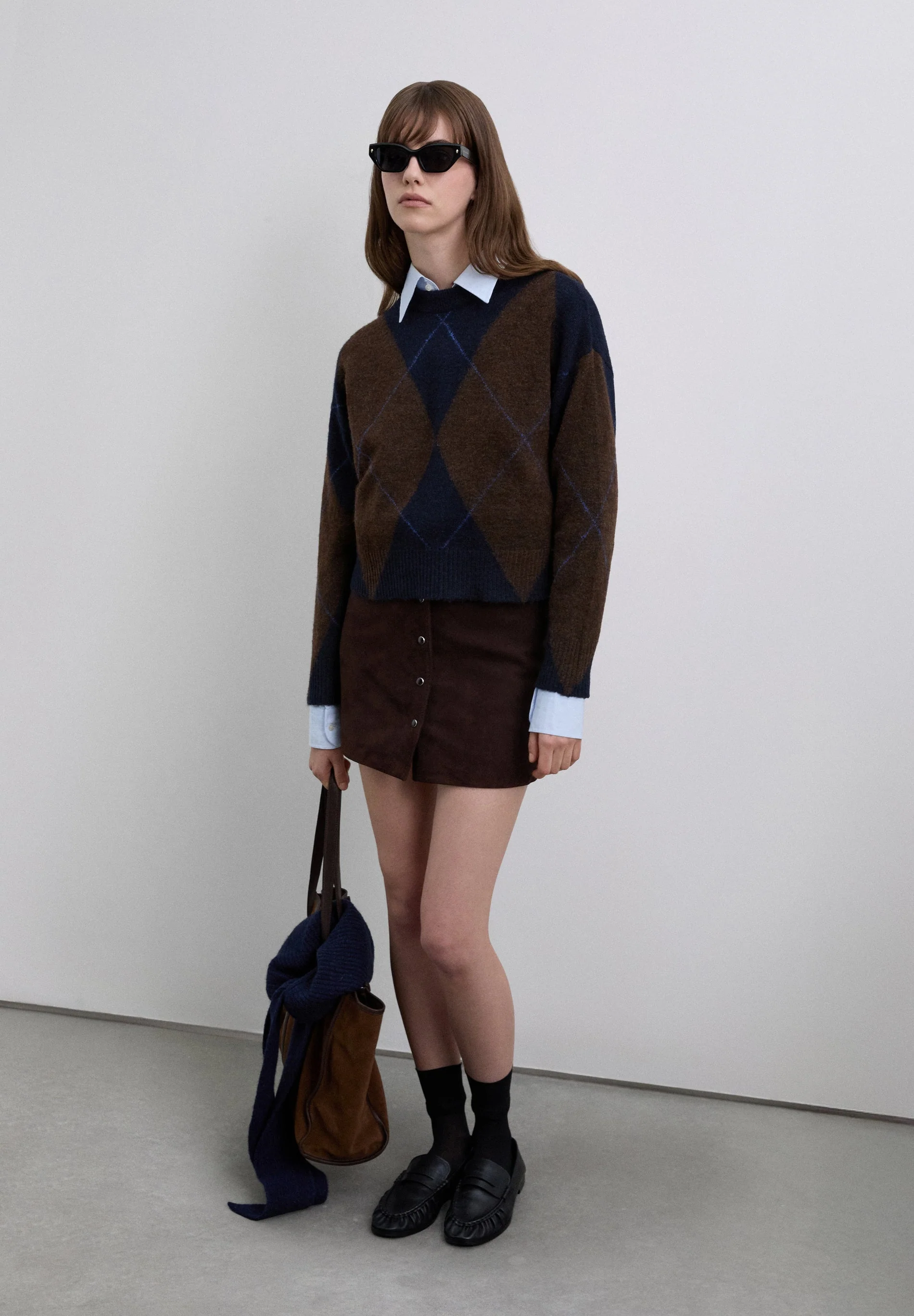 SUEDE MINI SKIRT - Image 5