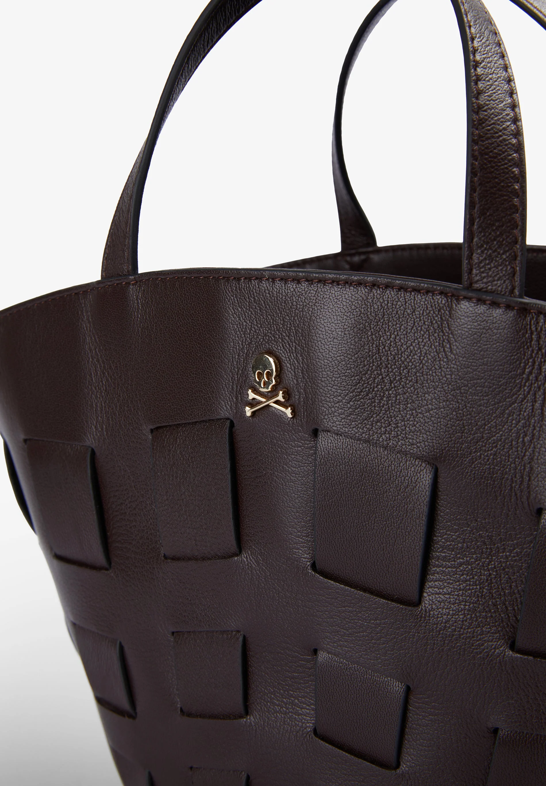 GEOMETRIC LEATHER BAG - Image 8