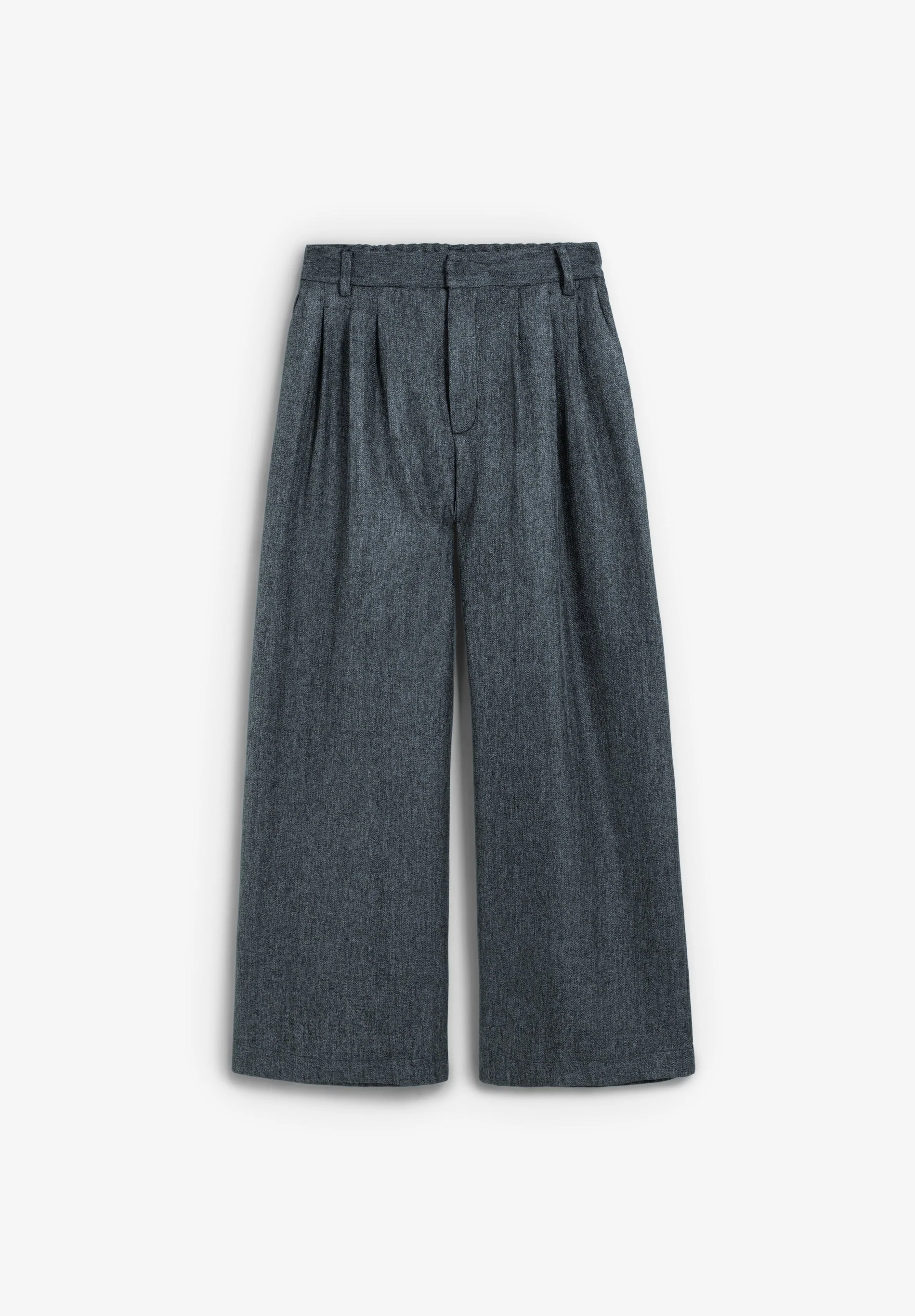 HERRINGBONE TROUSERS WITH DARTS - Image 5