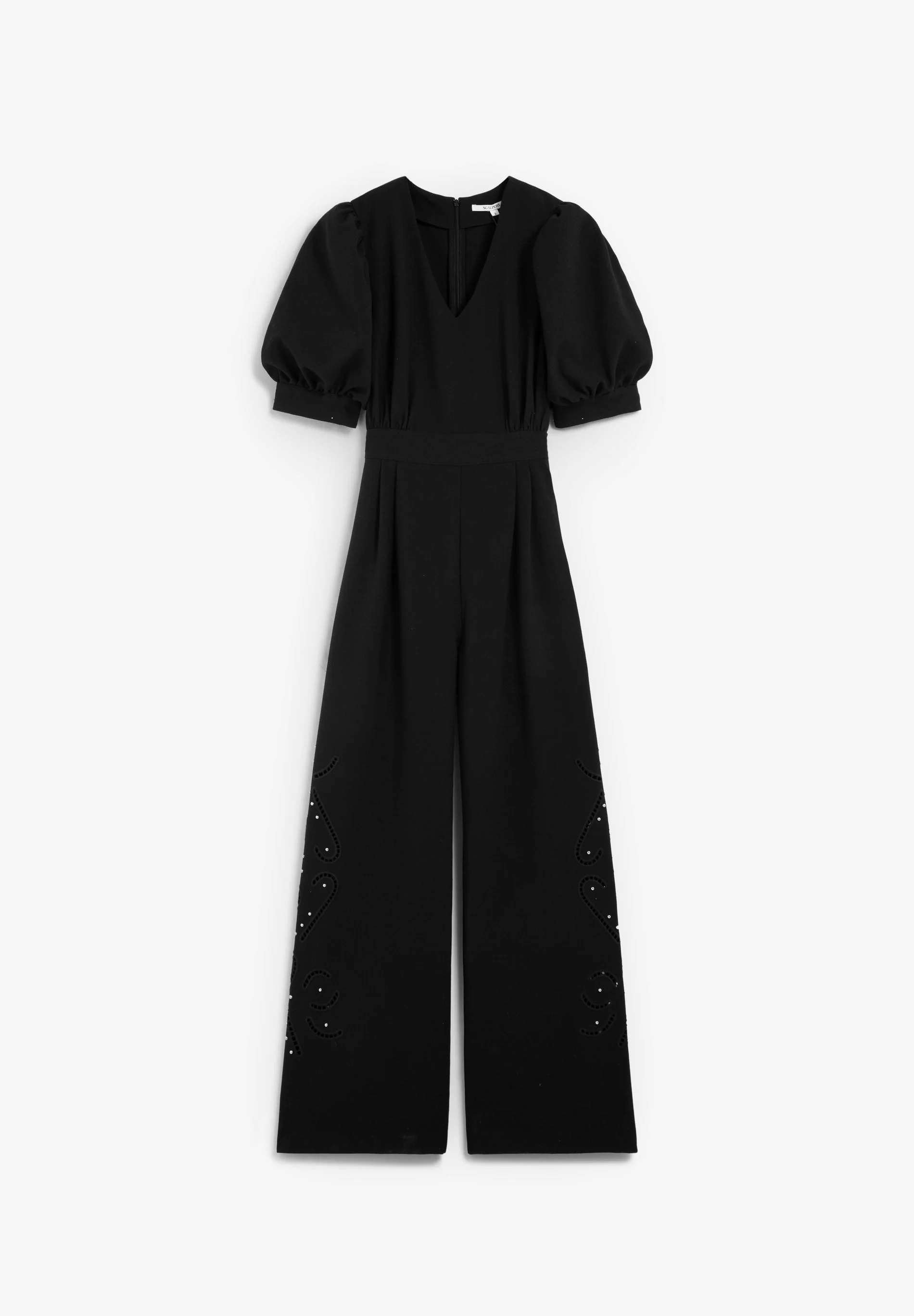 PUFF SLEEVE JUMPSUIT WITH STUDS - Image 6