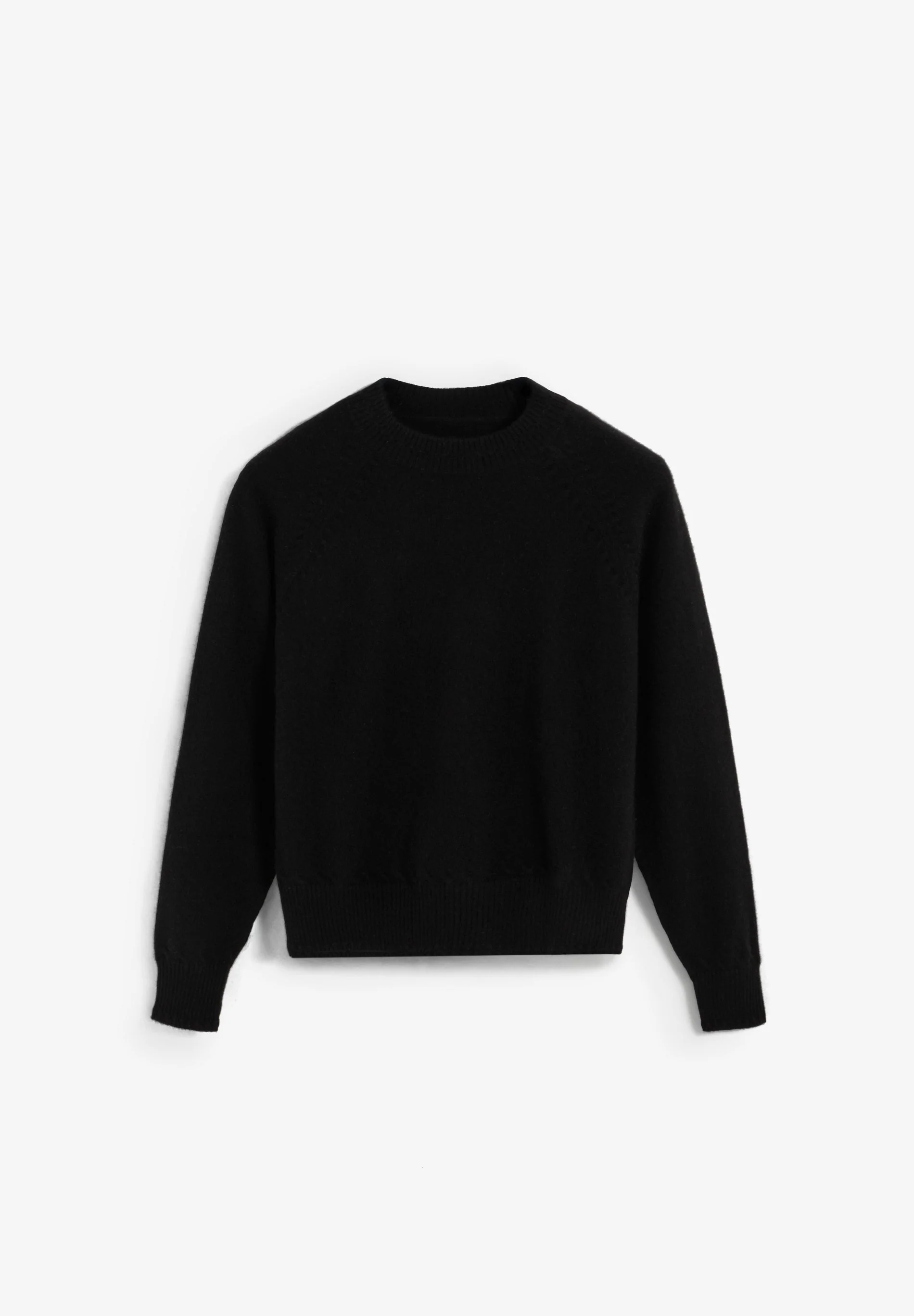 ROUND NECK 100% CASHMERE SWEATER - Image 2