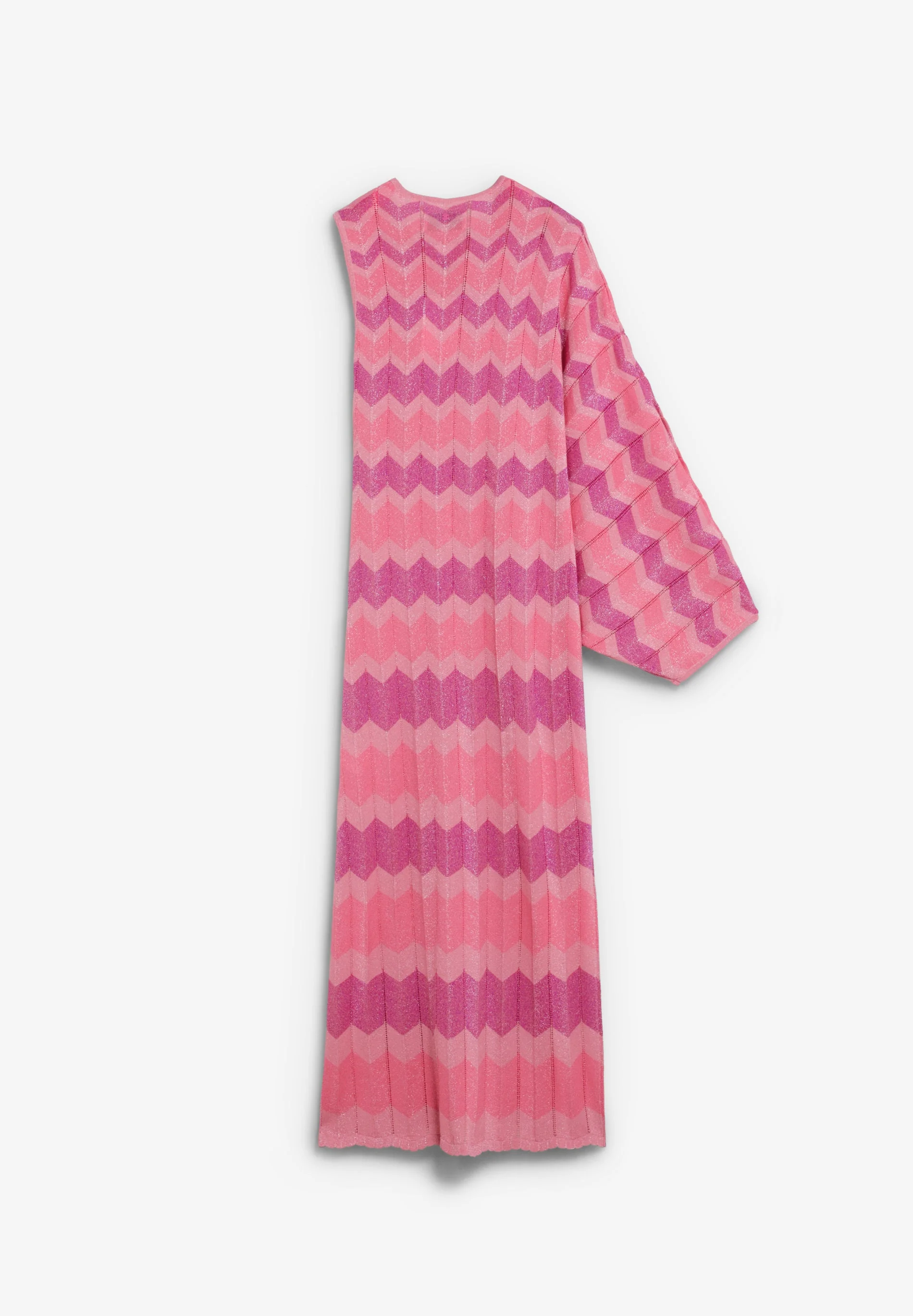 ASYMMETRIC LUREX KNIT DRESS - Image 5
