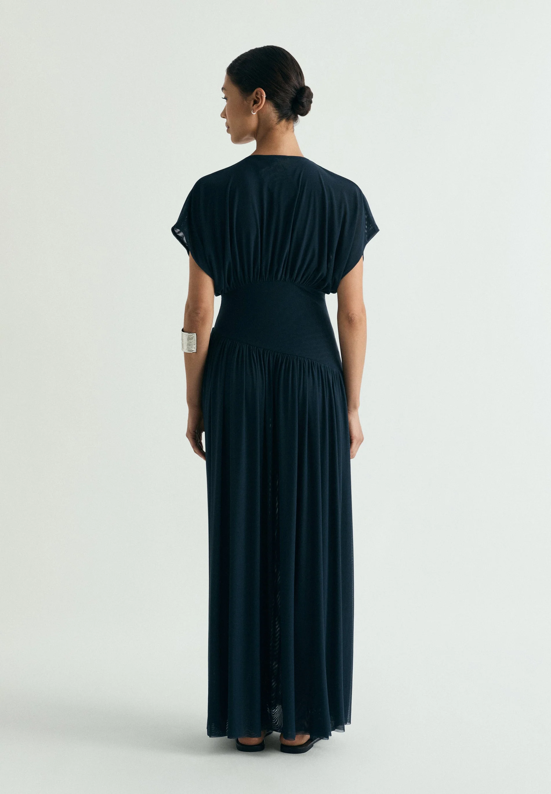 MAXI CHIFFON DRESS - Image 3