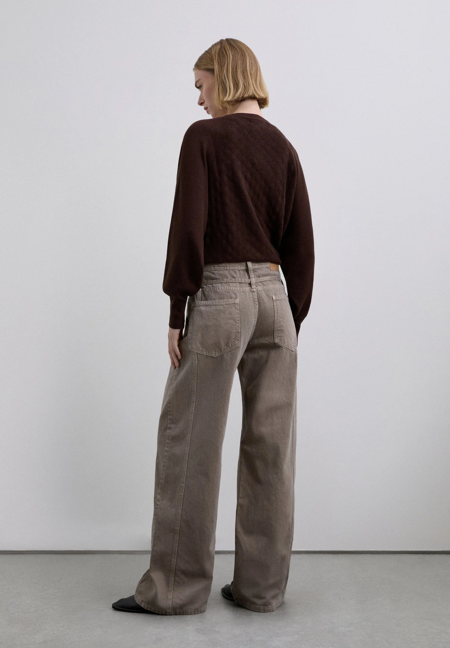 JEANS WITH WAISTBAND DETAIL - Image 3