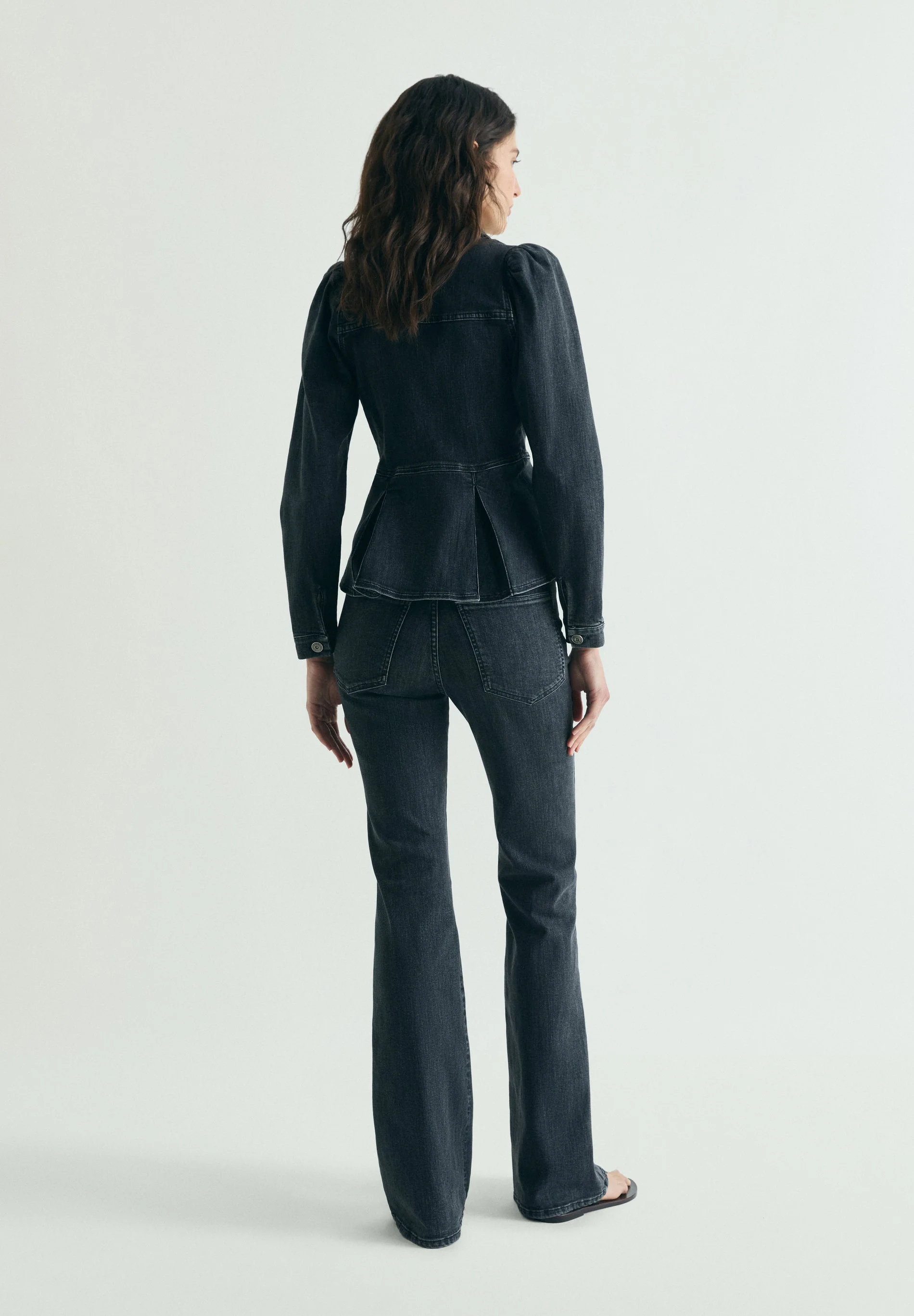 BOOTCUT JEANS WITH BUTTONS - Image 3