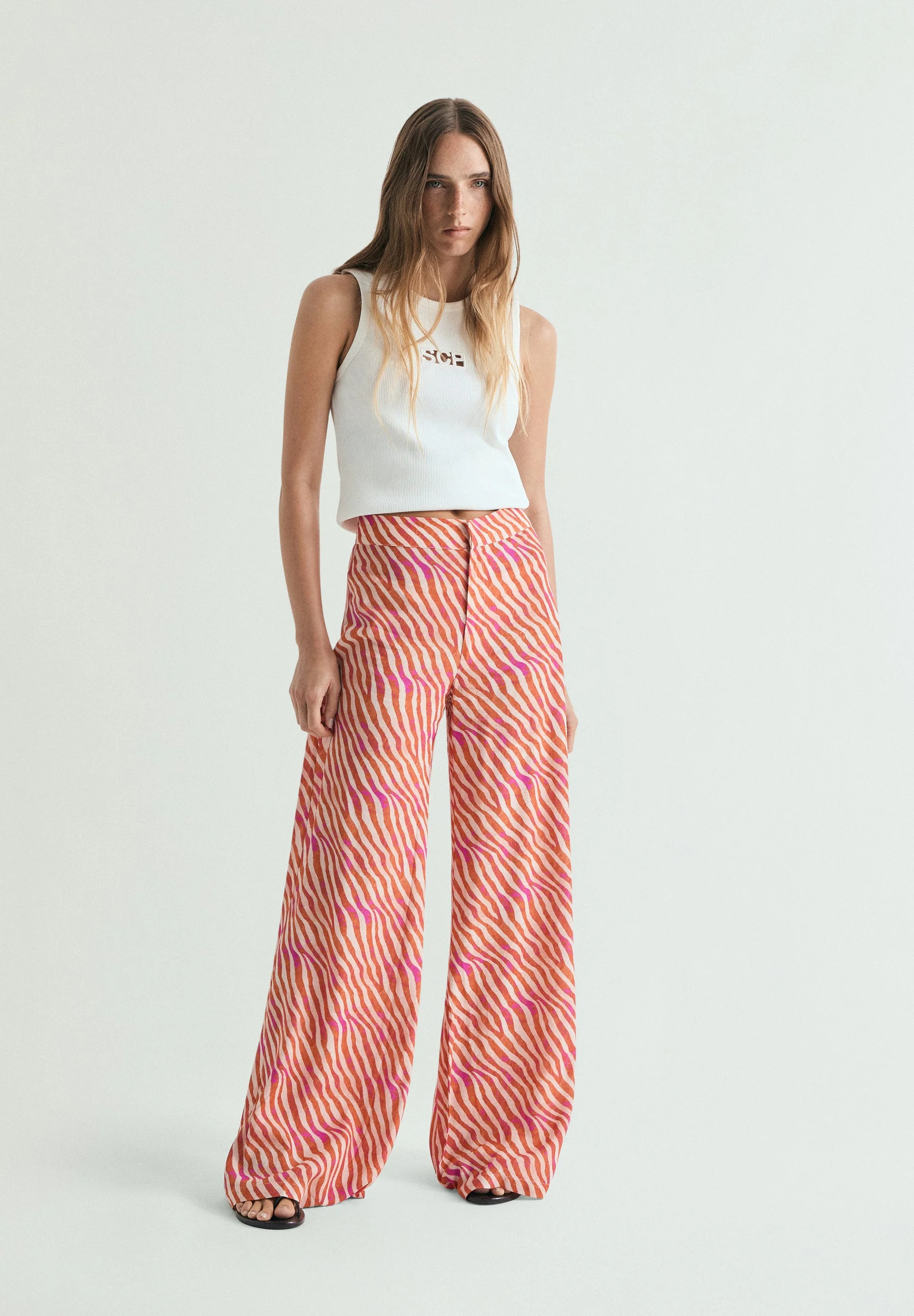 ANIMAL PRINT TROUSERS