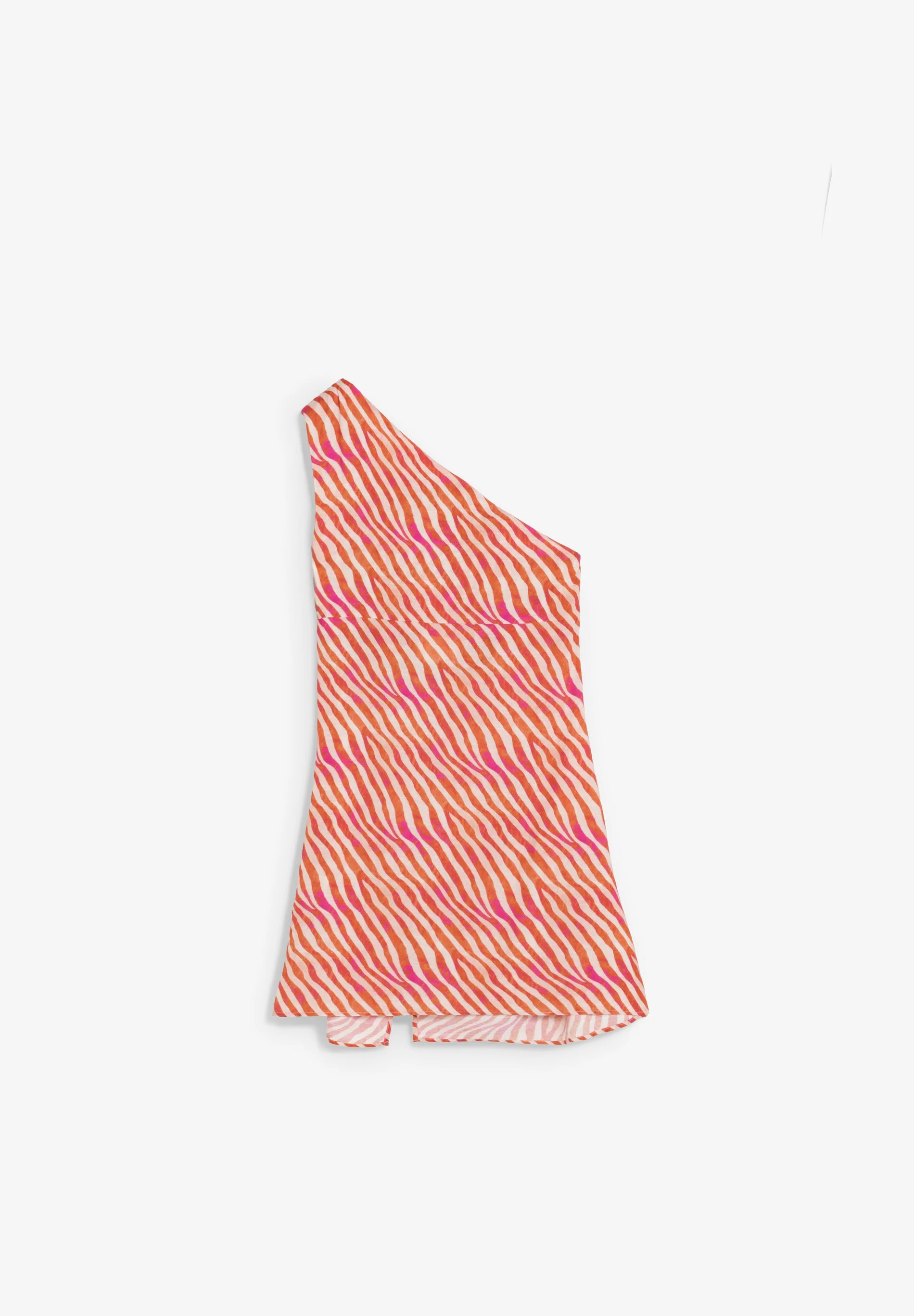 ANIMAL PRINT ASYMMETRIC TOP - Image 6