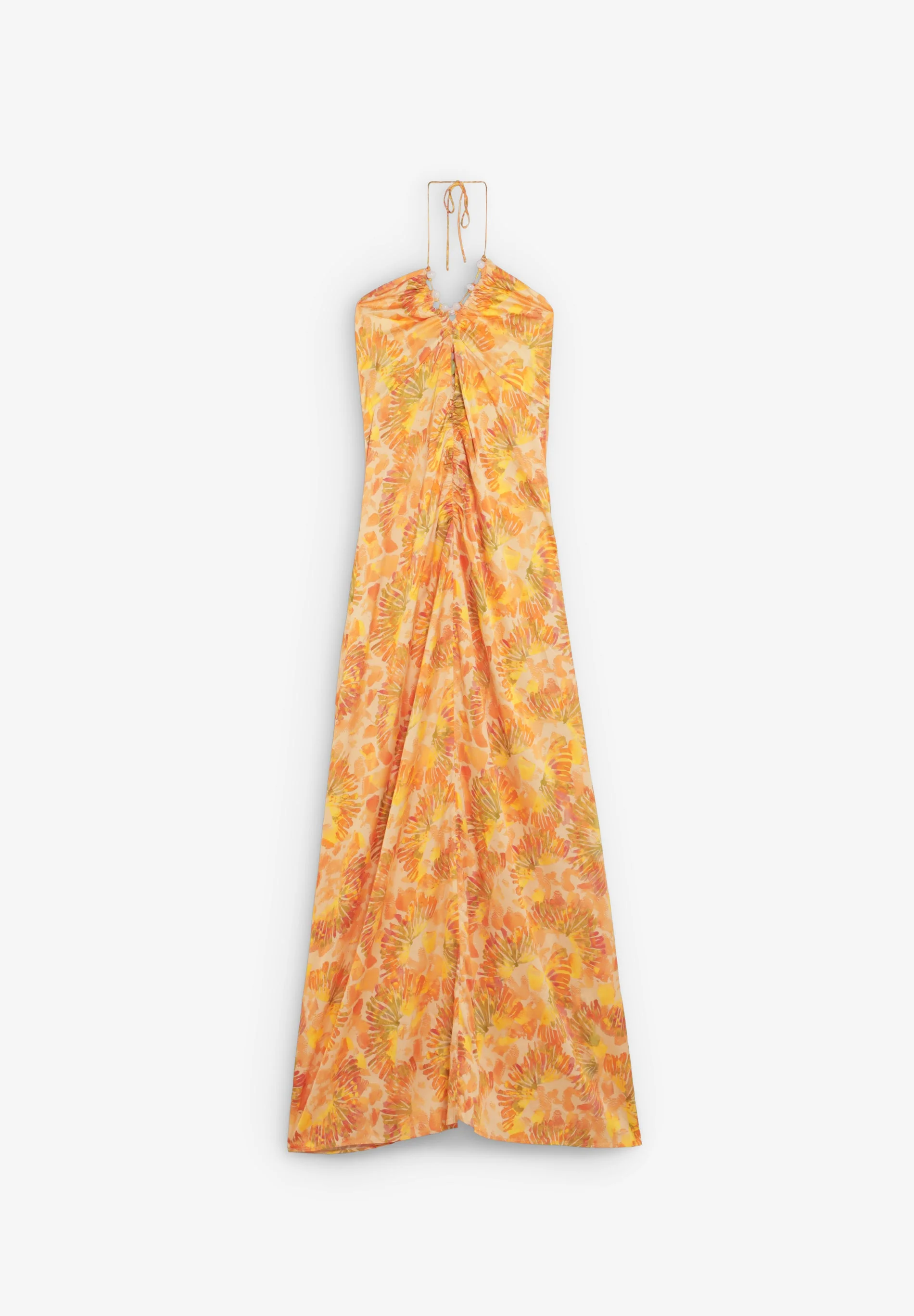 HALTER NECK MAXI DRESS