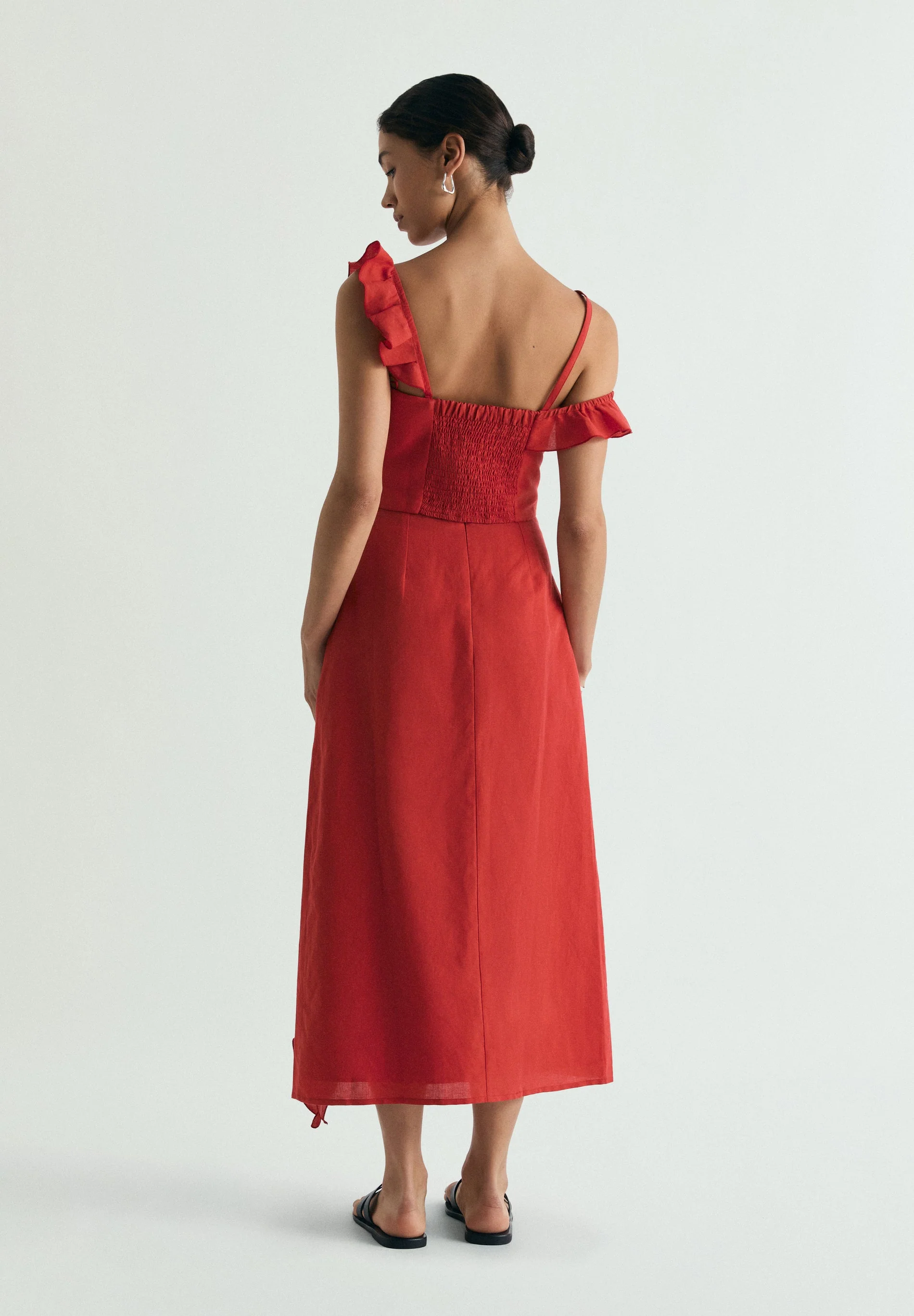 SCLINEN RUFFLE SKIRT - Image 3