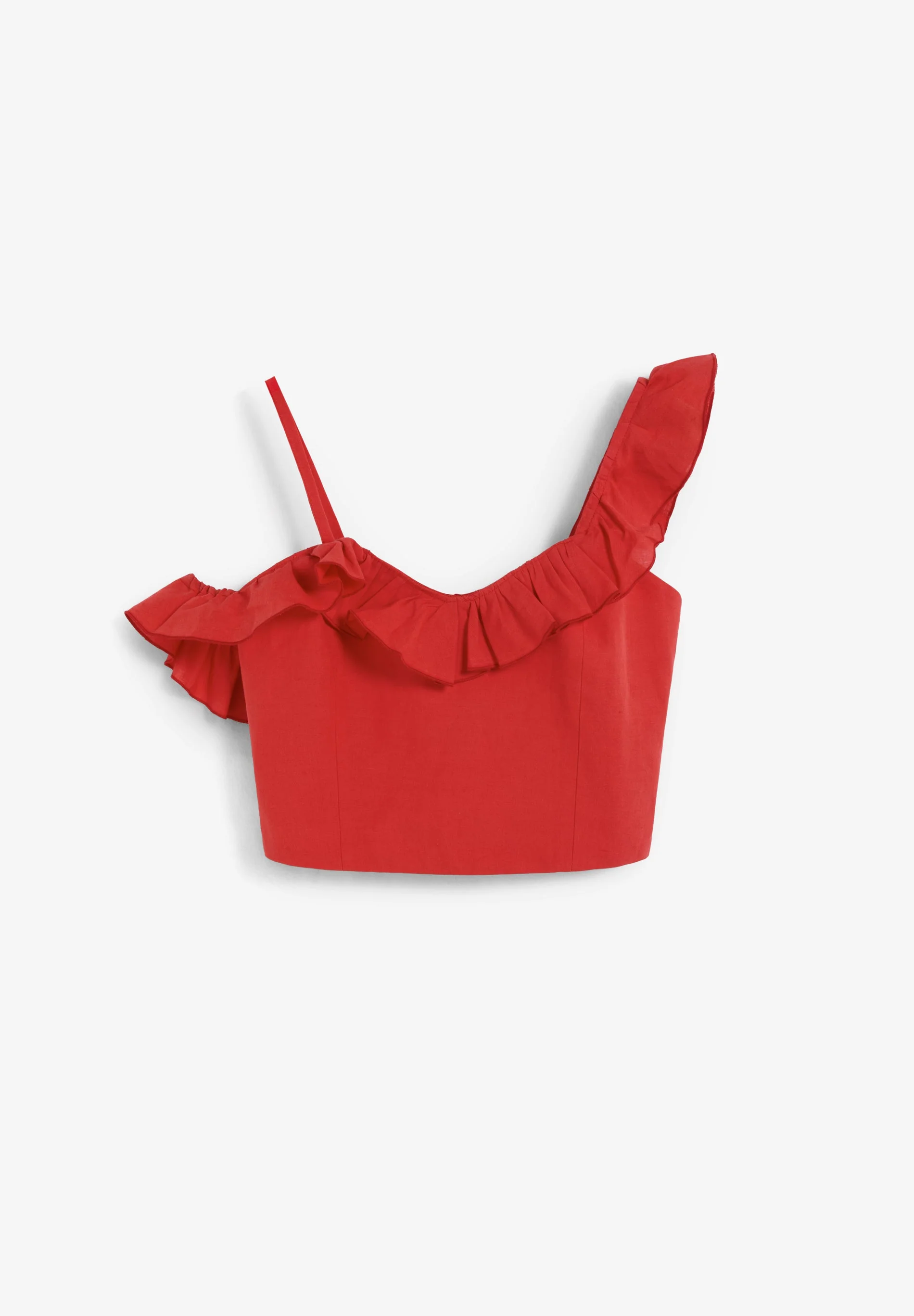 SCLINEN RUFFLE TOP - Image 4