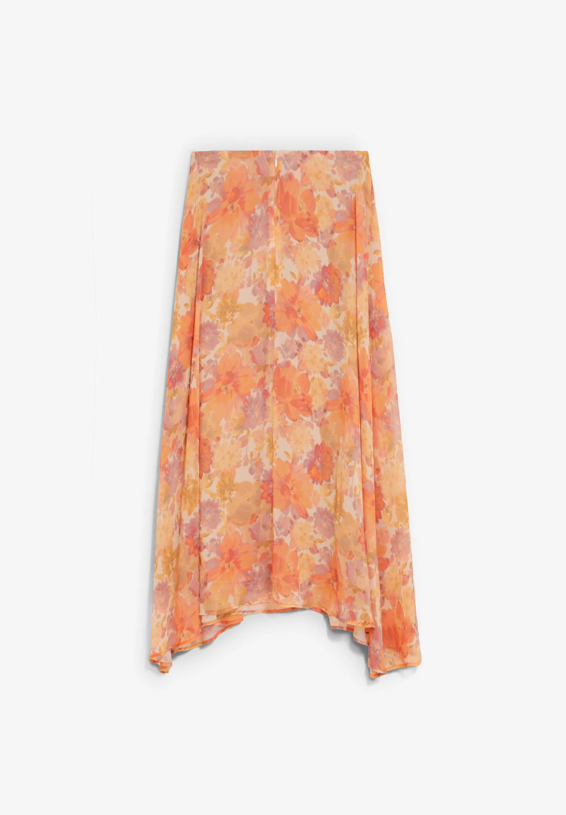 FLORAL MIDI SKIRT - Image 5