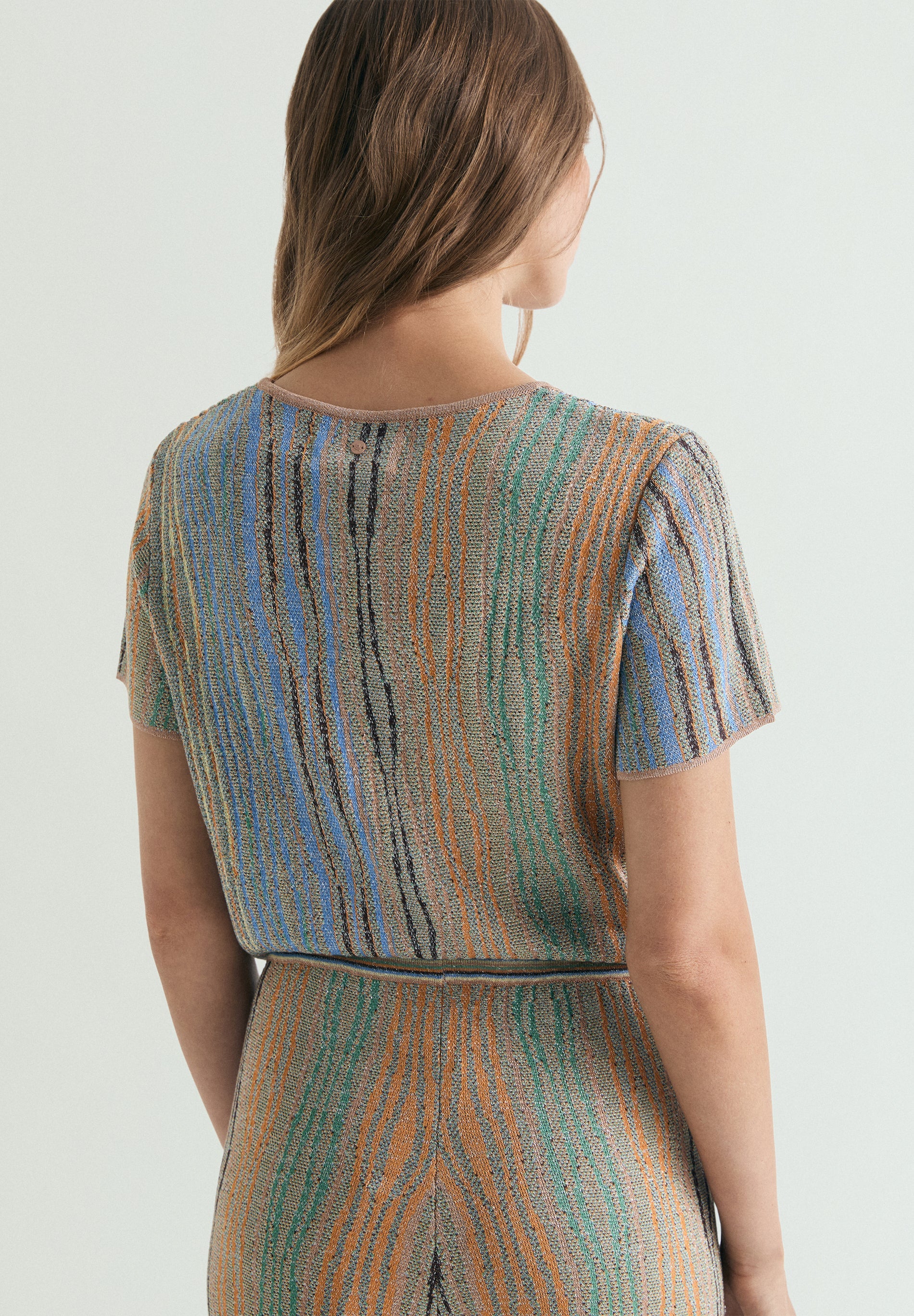 MULTICOLOURED ASYMMETRIC TOP - Image 3