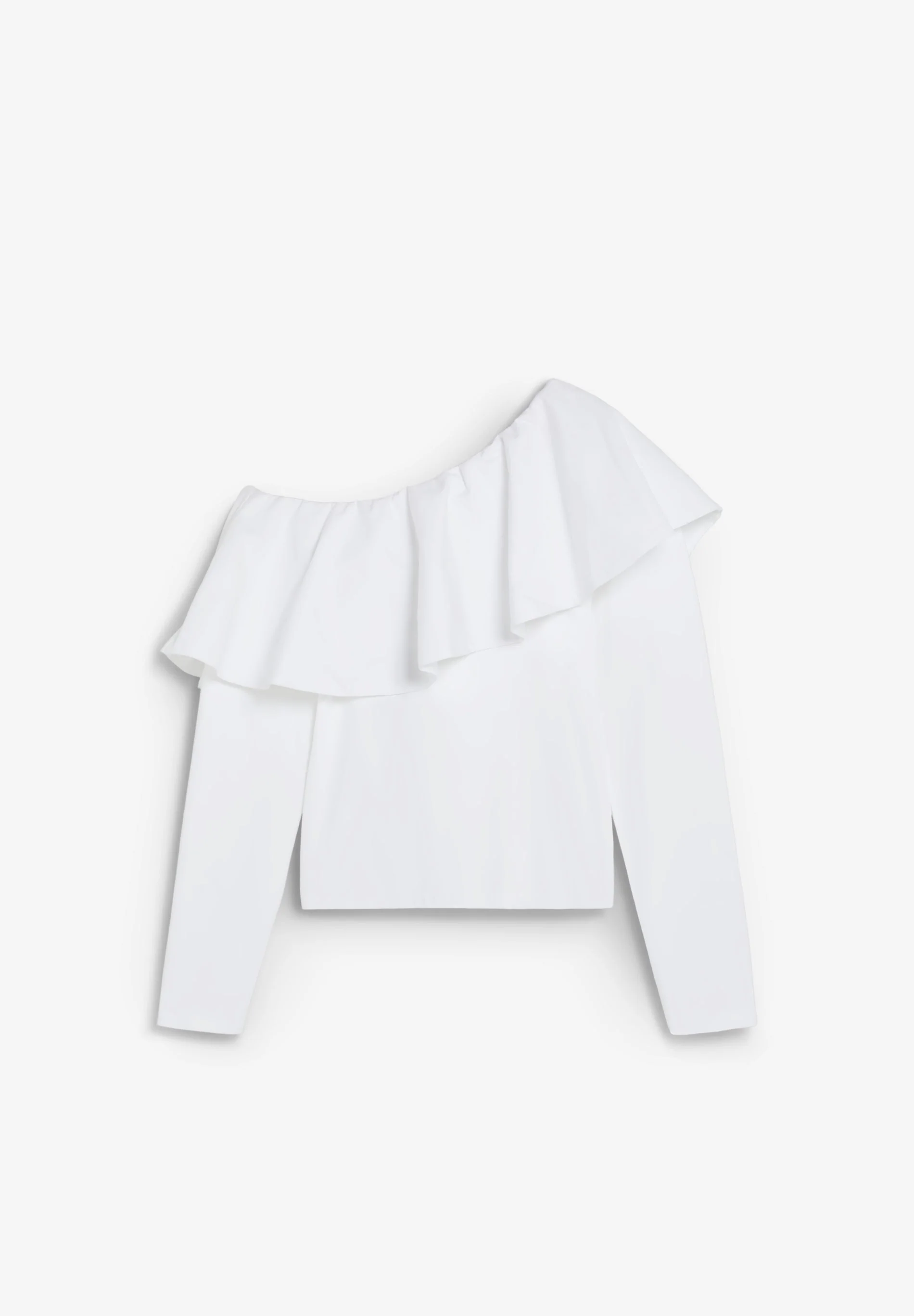 RUFFLED ASYMMETRIC TOP - Image 6
