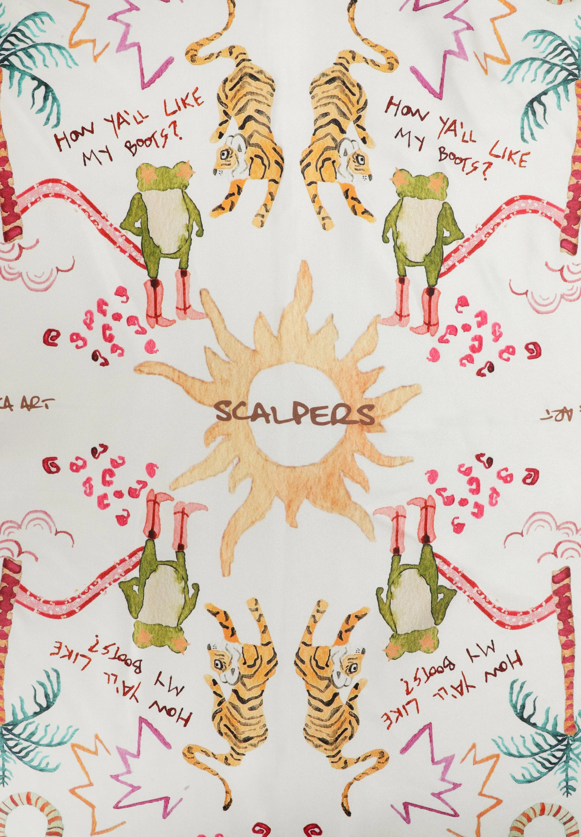100% SILK PRINTED HANDKERCHIEF - Image 3