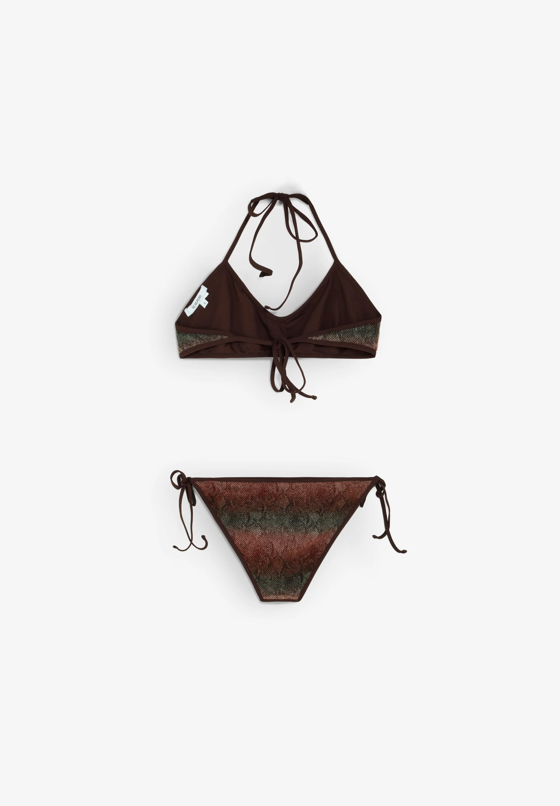 MULTICOLOURED MESH BIKINI - Image 5