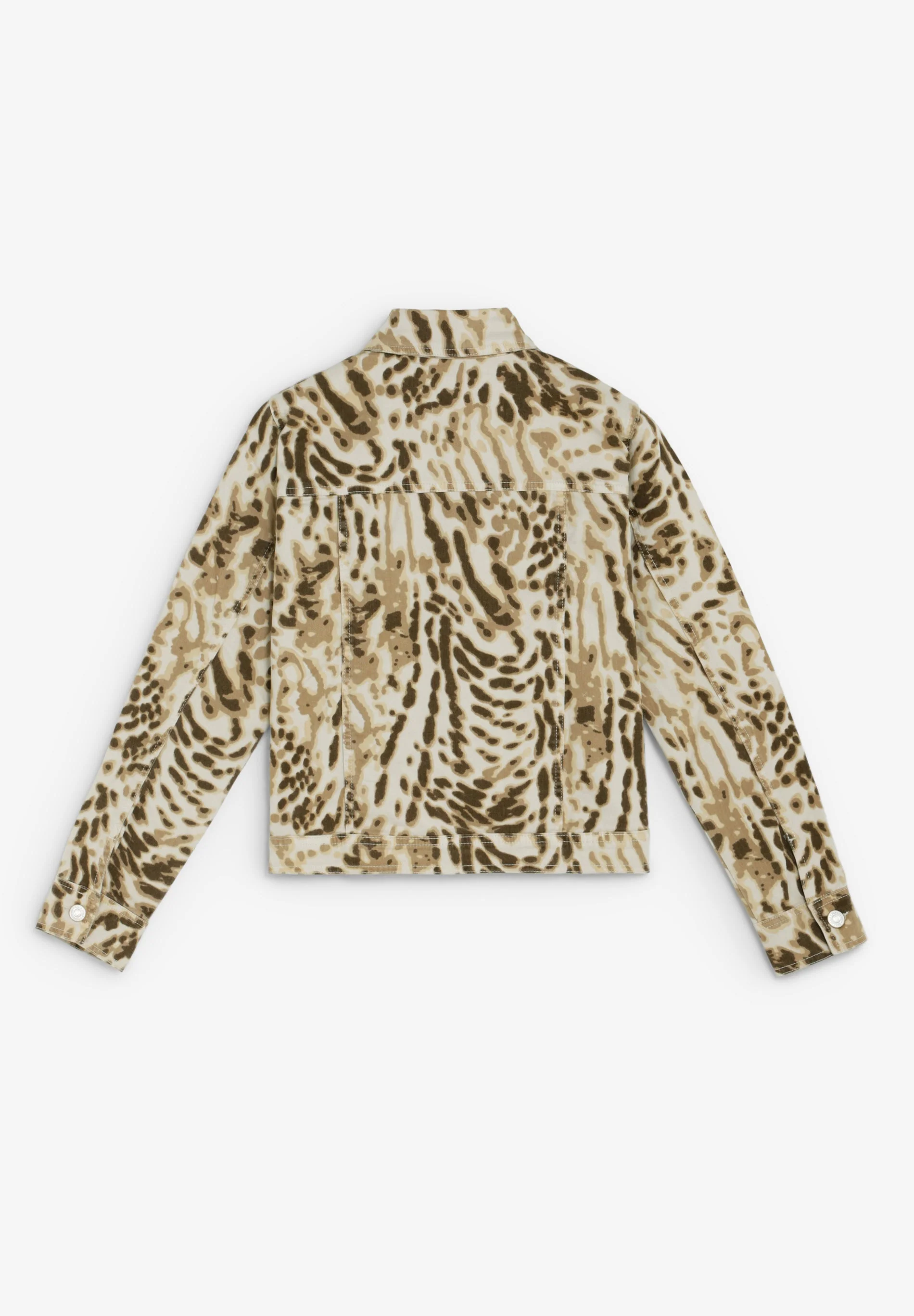 ANIMAL PRINT DENIM JACKET - Image 5