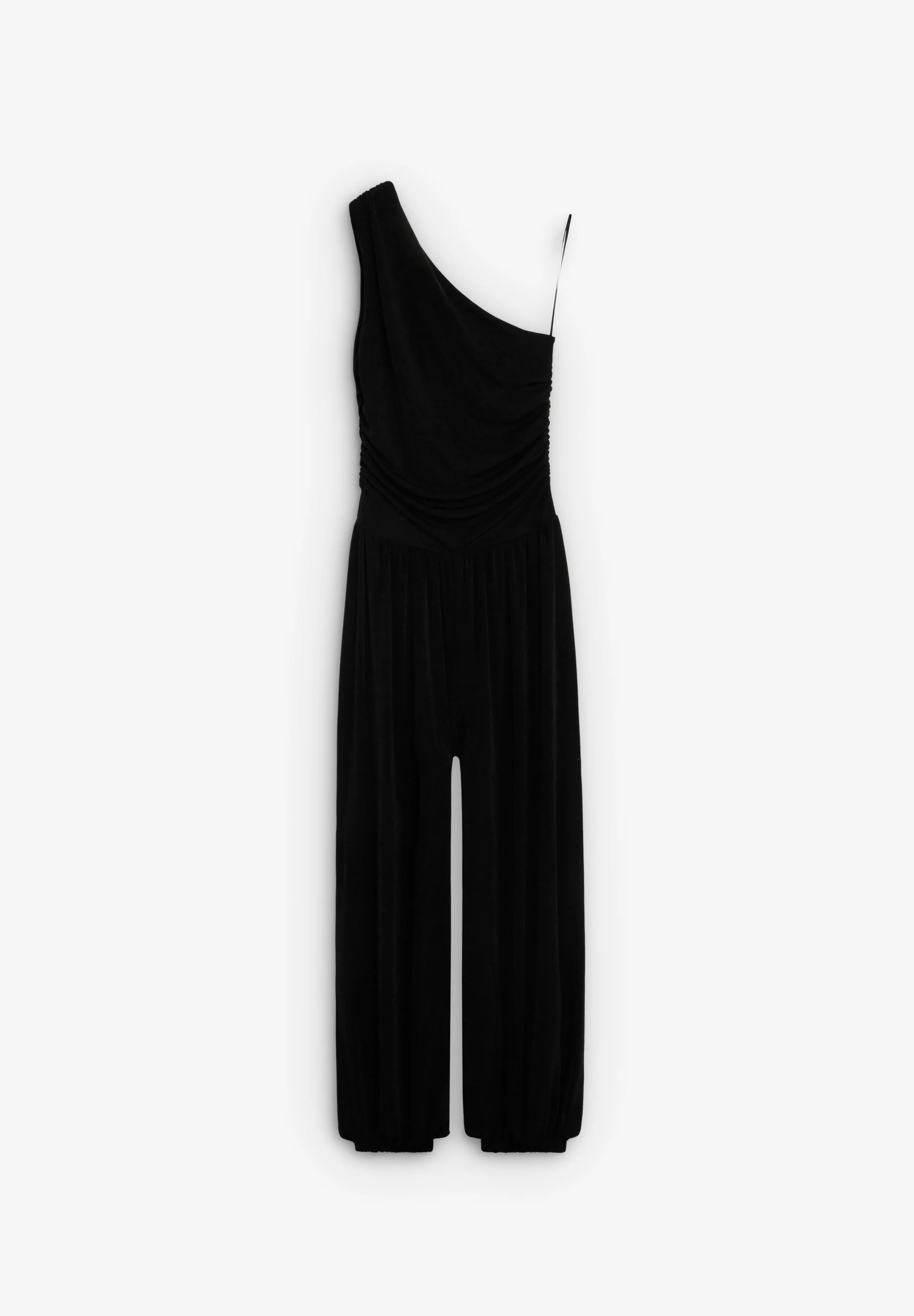 DRAPED ASYMMETRIC JUMPSUIT - Image 5