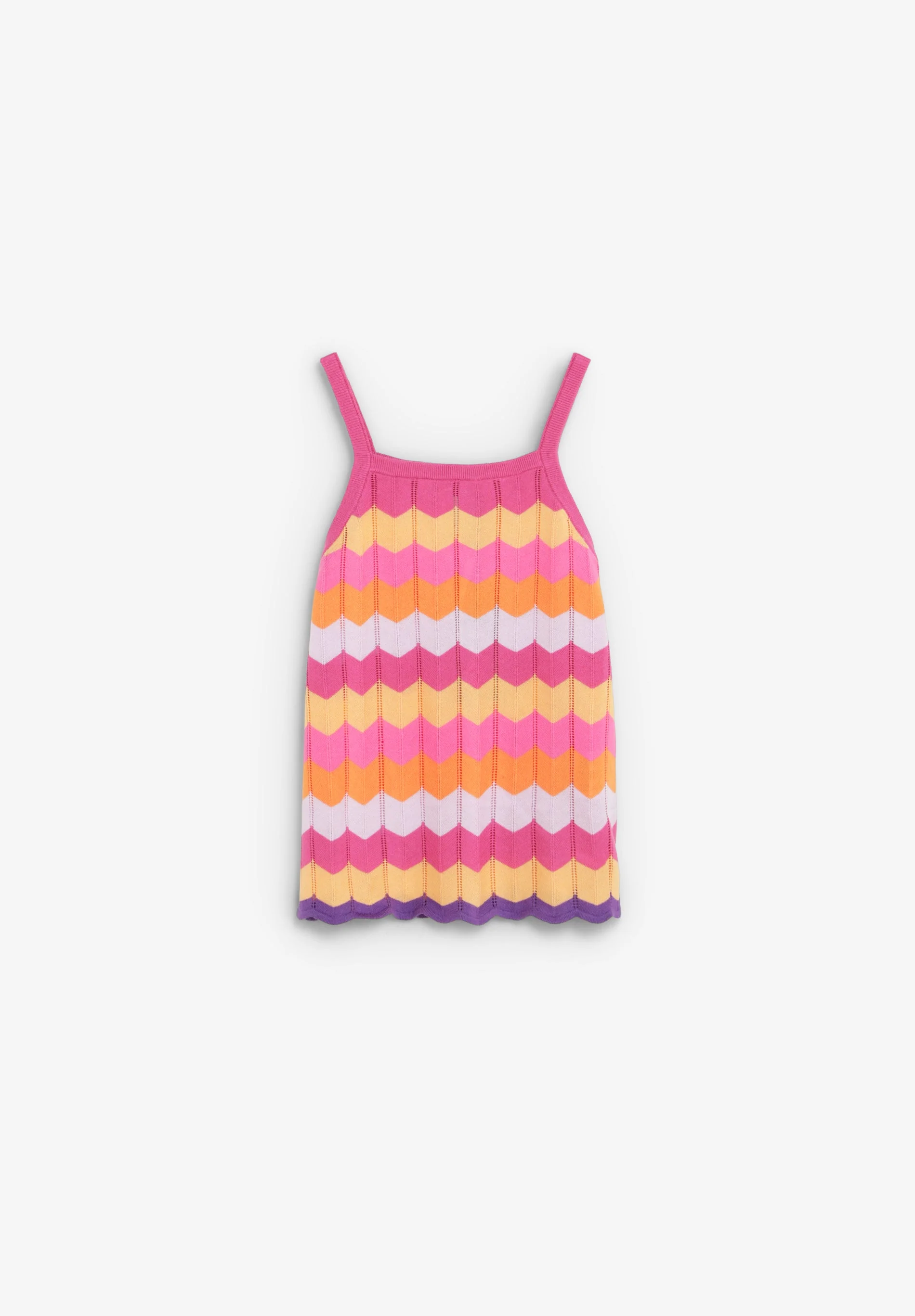 MULTICOLOURED KNIT TOP - Image 4
